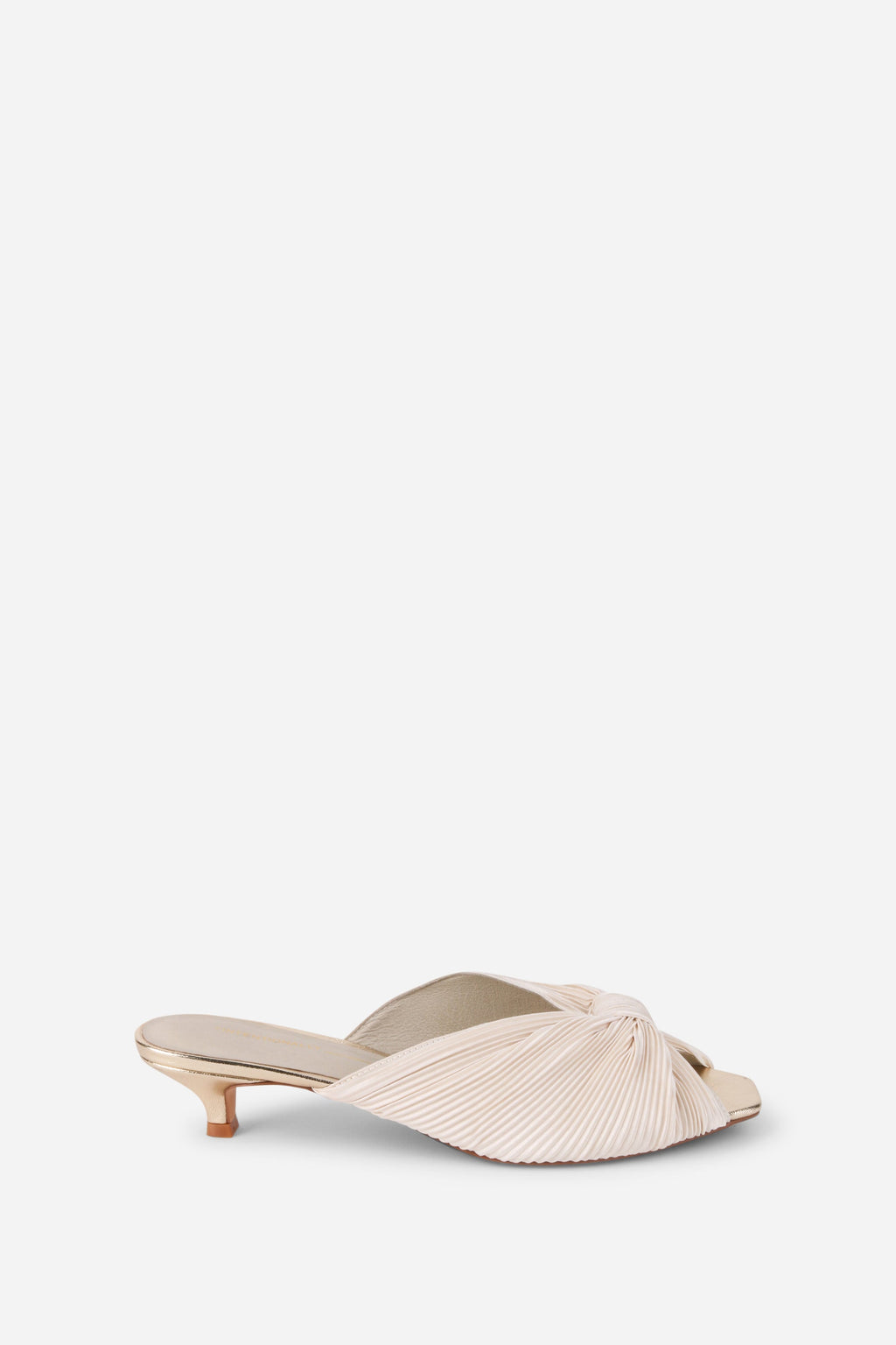 "INTENTIONALLY __________." CURFEW KITTEN HEEL - Black/Flamingo/Grass