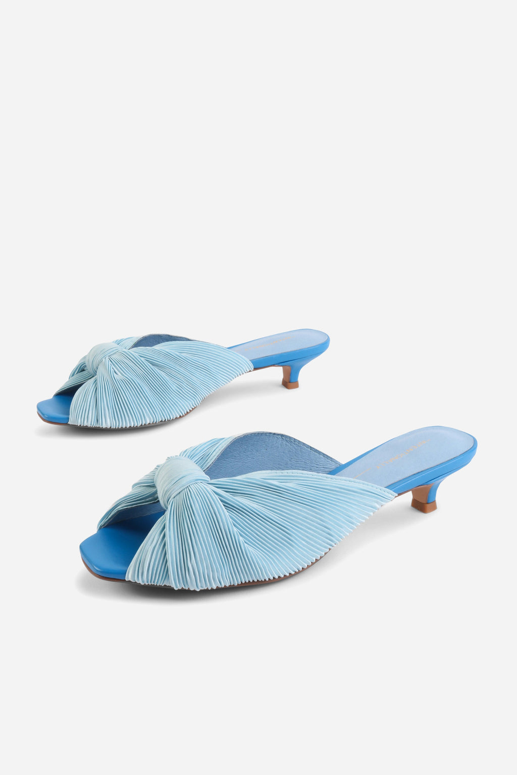 "INTENTIONALLY __________." CURFEW KITTEN HEEL - Black/Flamingo/Grass