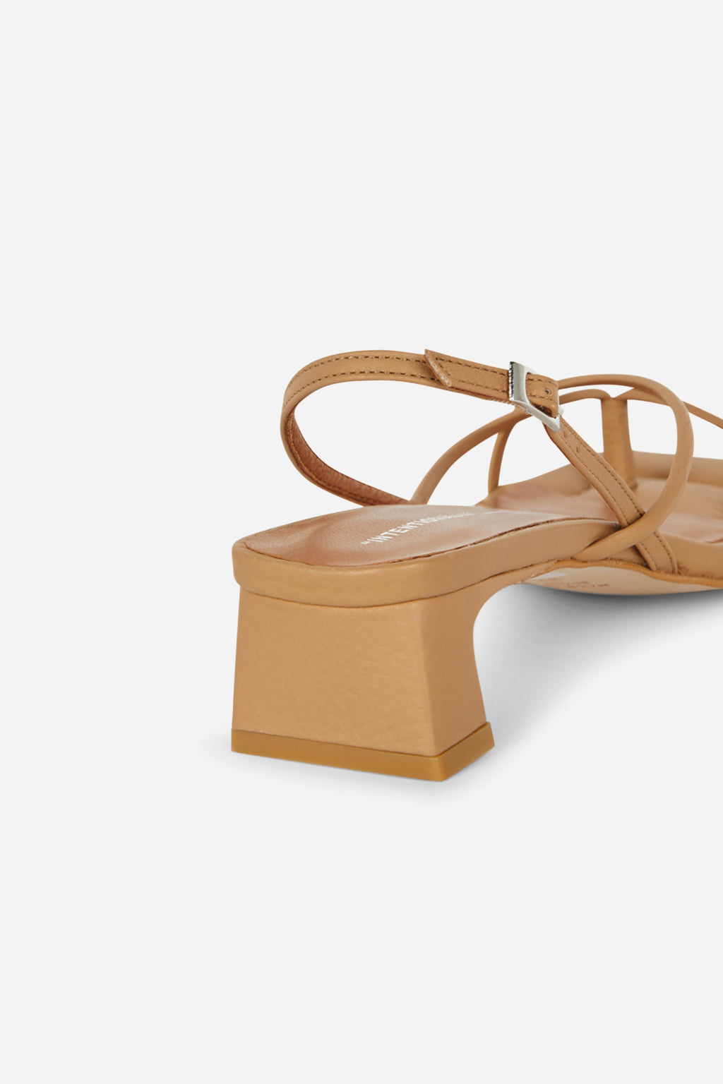 "INTENTIONALLY __________." Fifi Heeled Sandal - Black/Camel/Ice/Neon Citrus