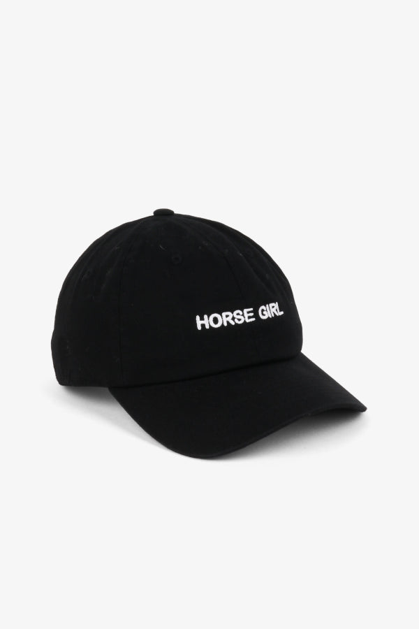 "INTENTIONALLY __________." Horse Girl Dad Cap