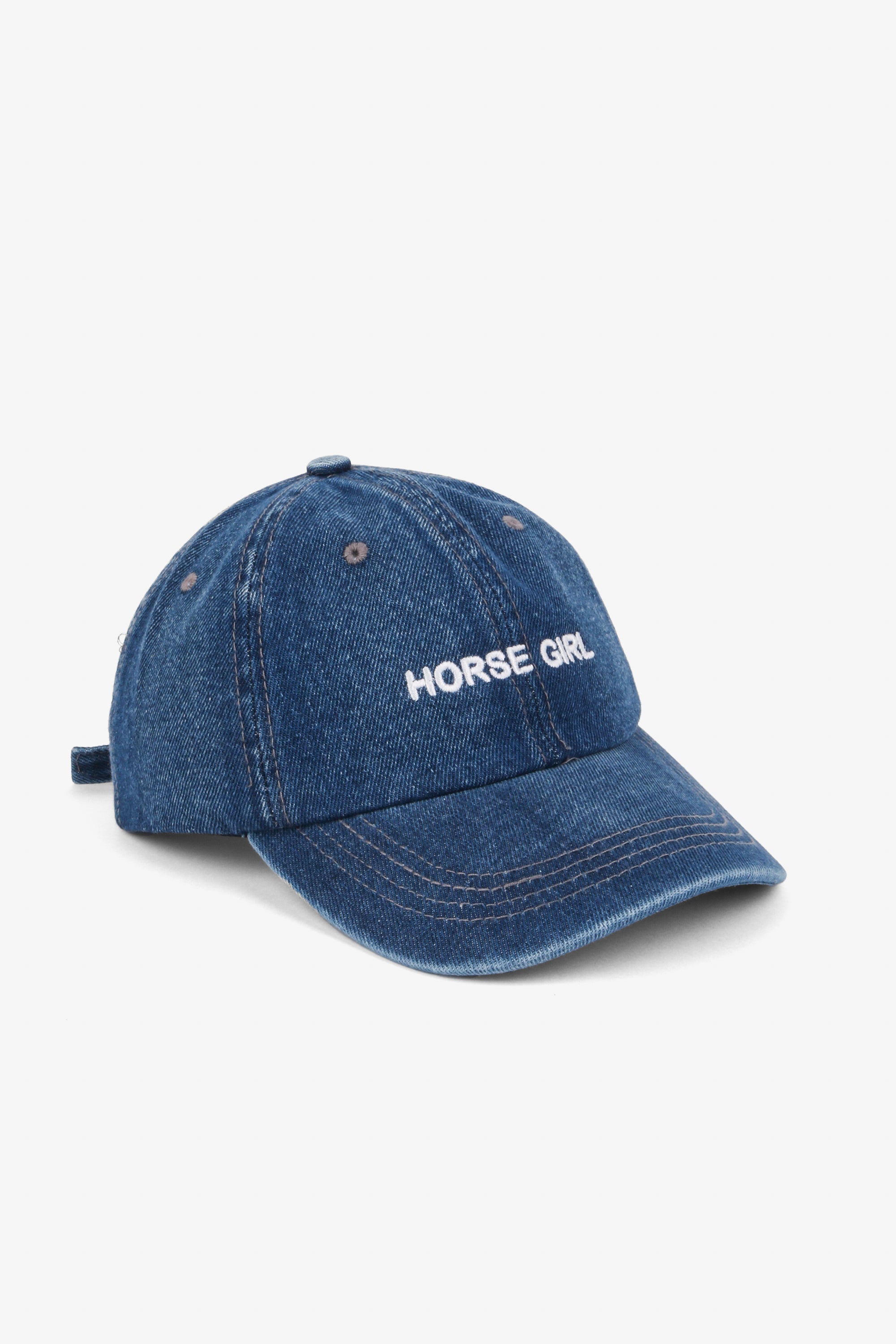 "INTENTIONALLY __________." Horse Girl Dad Cap