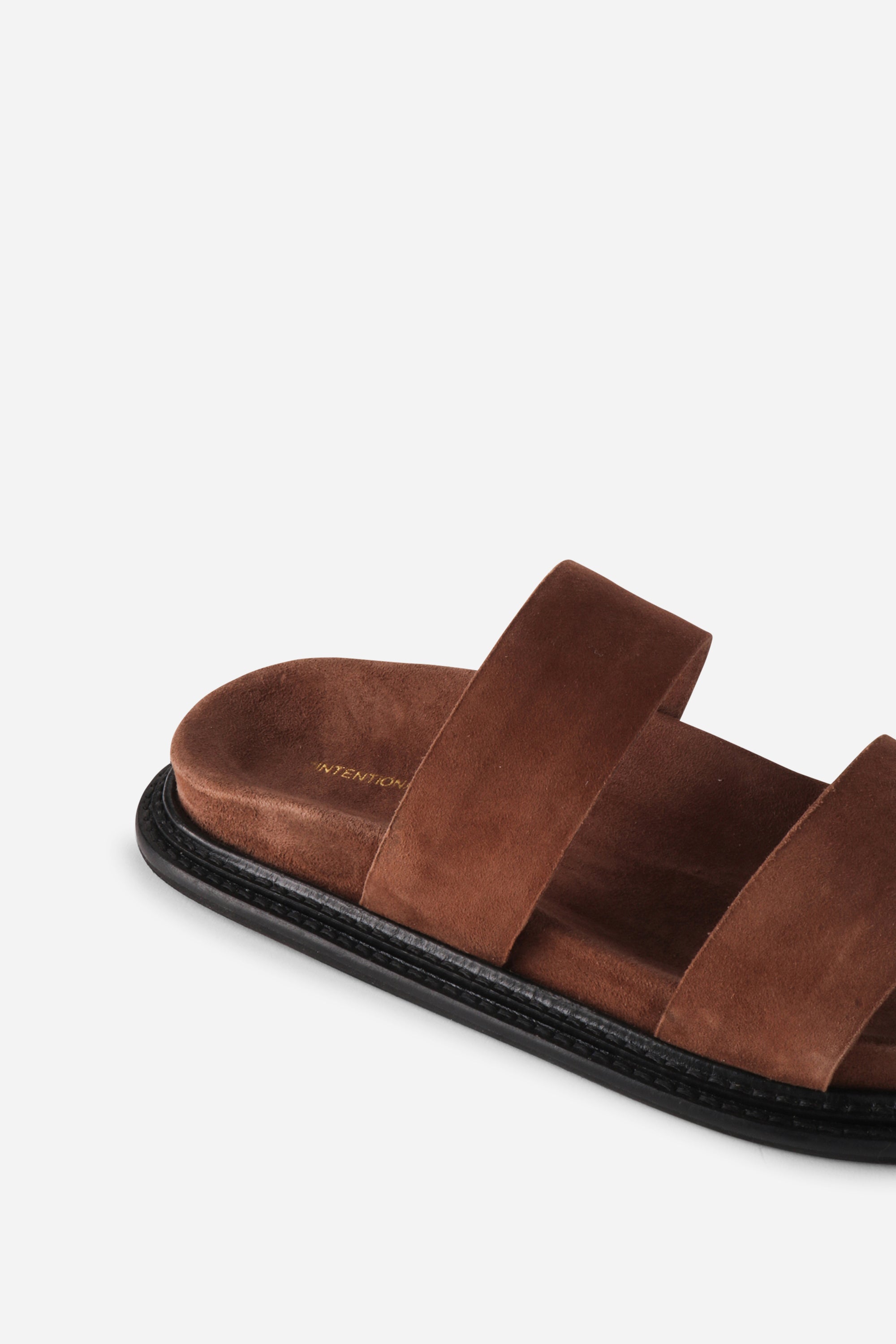 "INTENTIONALLY __________." Jasmine Flat Sandal