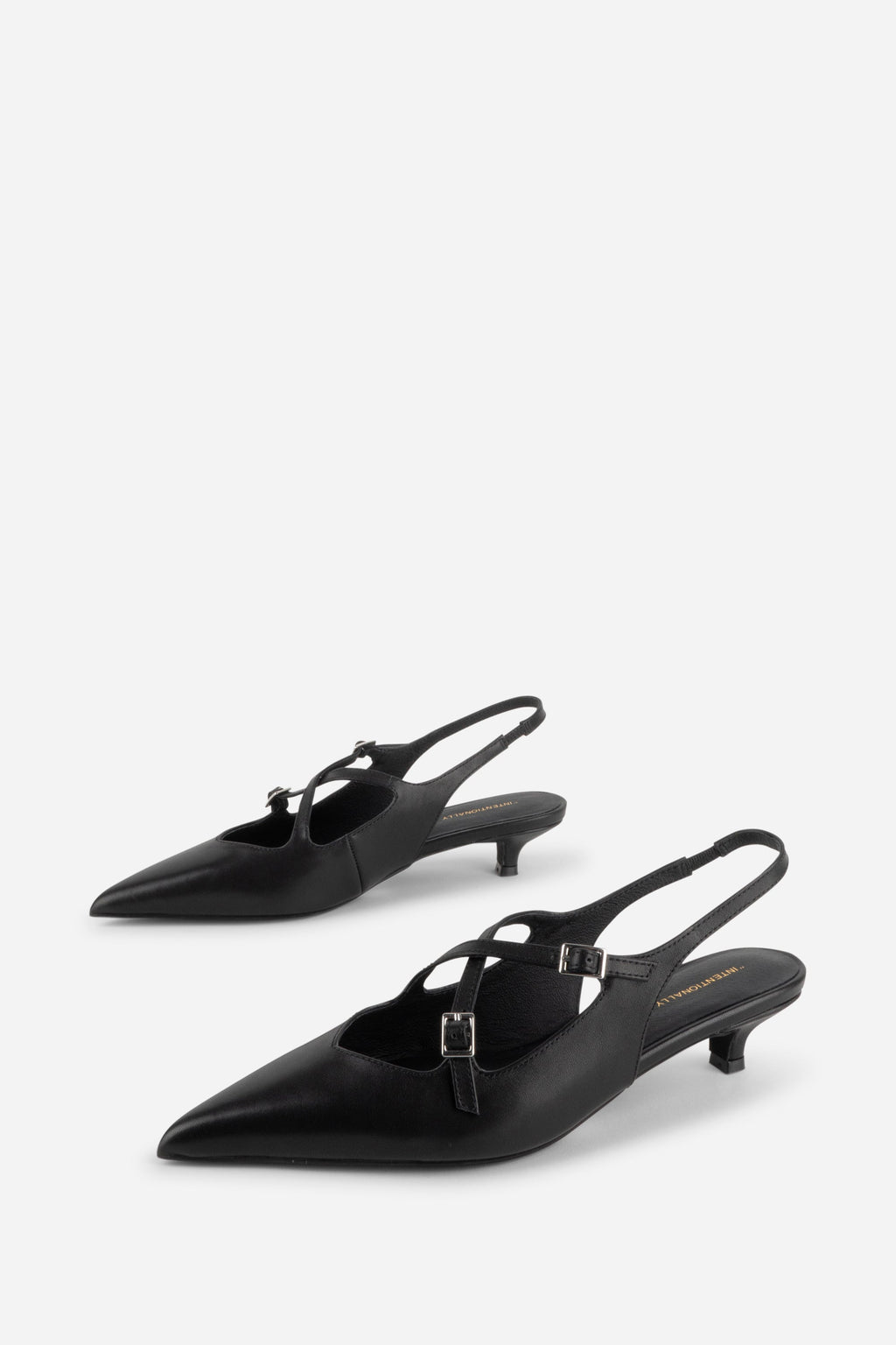 "INTENTIONALLY __________." Jax Slingback Kitten Heel