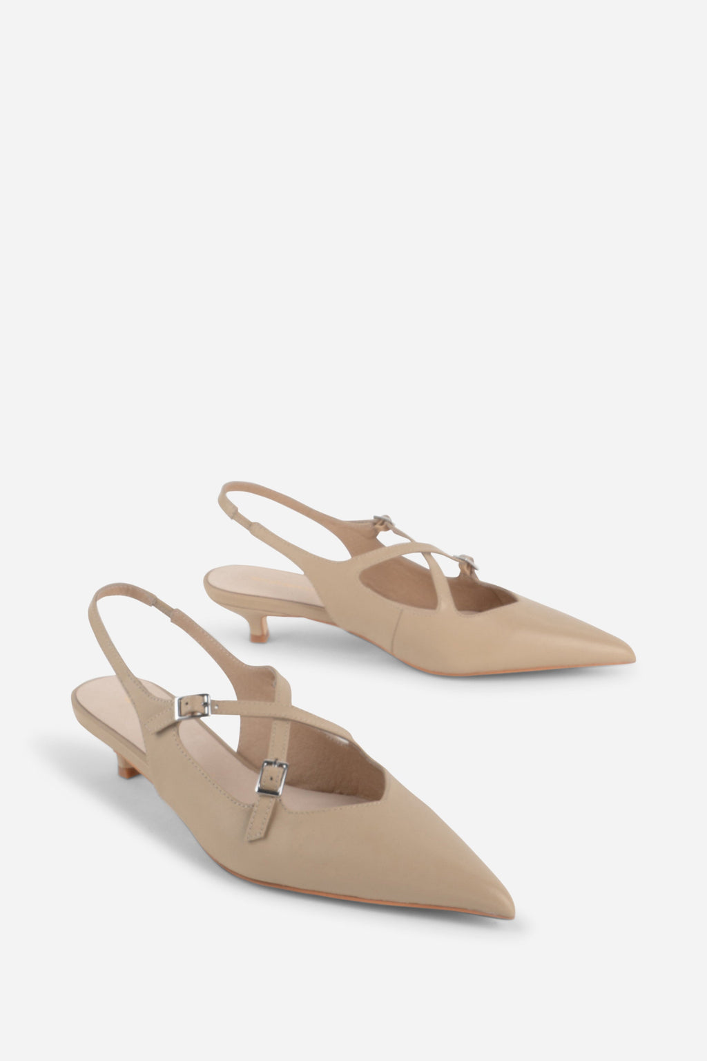 "INTENTIONALLY __________." Jax Slingback Kitten Heel