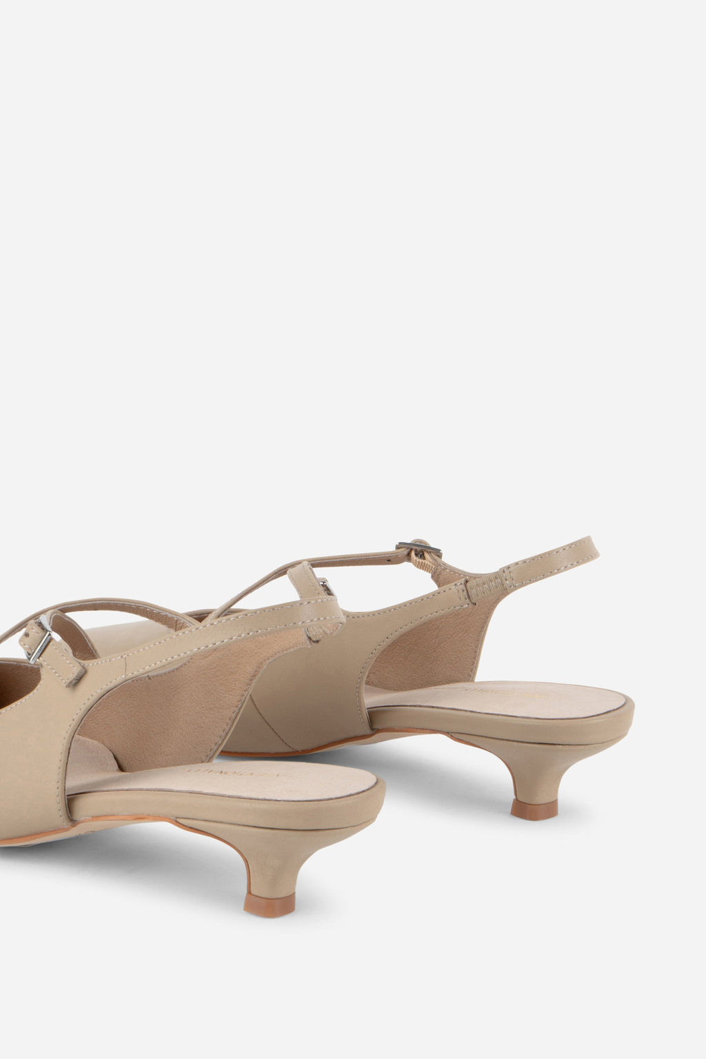 "INTENTIONALLY __________." Jax Slingback Kitten Heel