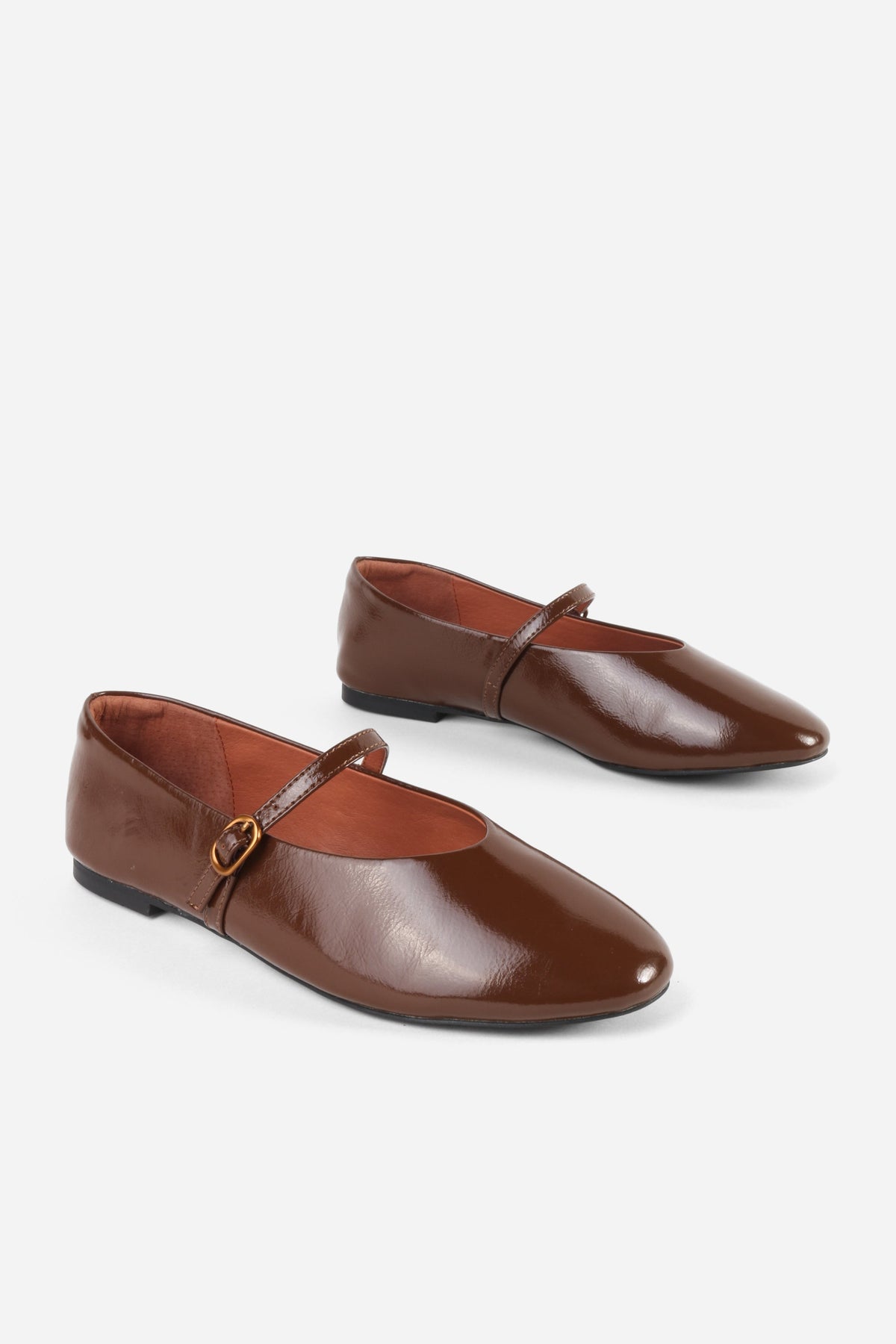 "INTENTIONALLY __________." Larisa Patent Mary Jane Ballet Flat