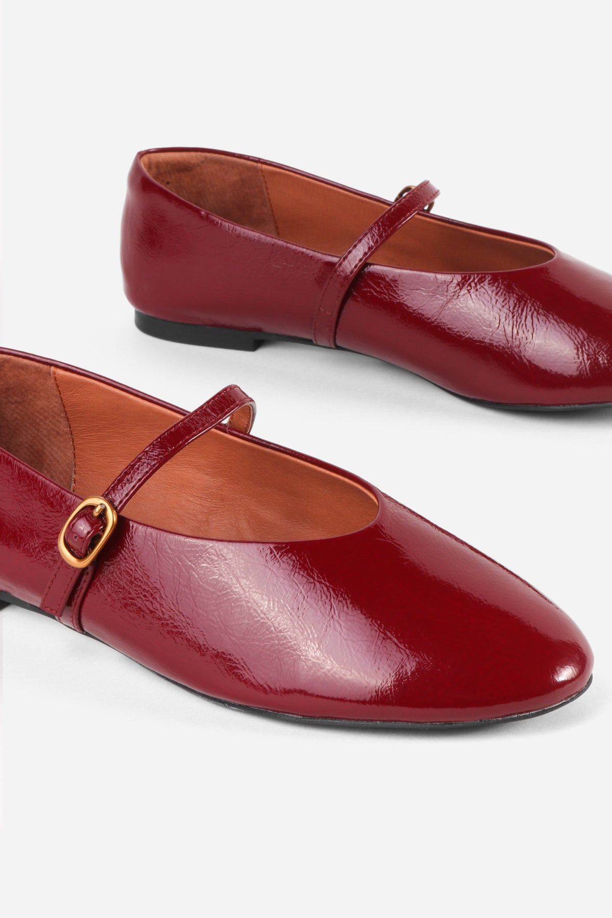 "INTENTIONALLY __________." Larisa Patent Mary Jane Ballet Flat