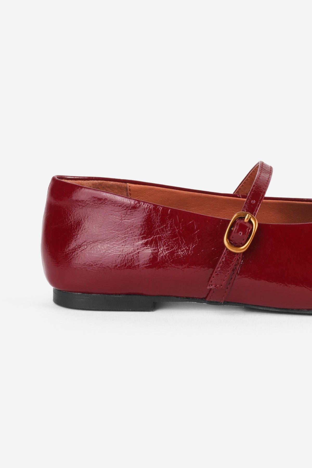 "INTENTIONALLY __________." Larisa Patent Mary Jane Ballet Flat