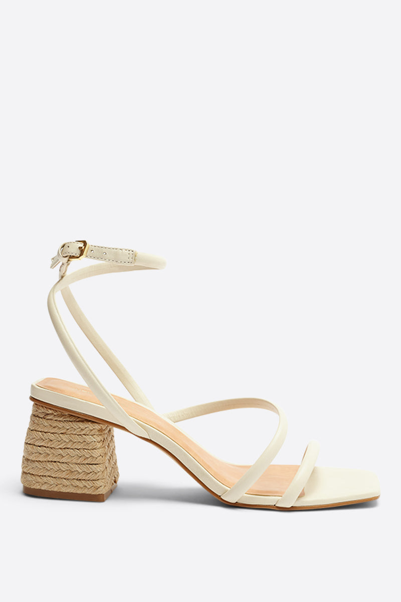 "INTENTIONALLY __________." Limo Heeled Sandal