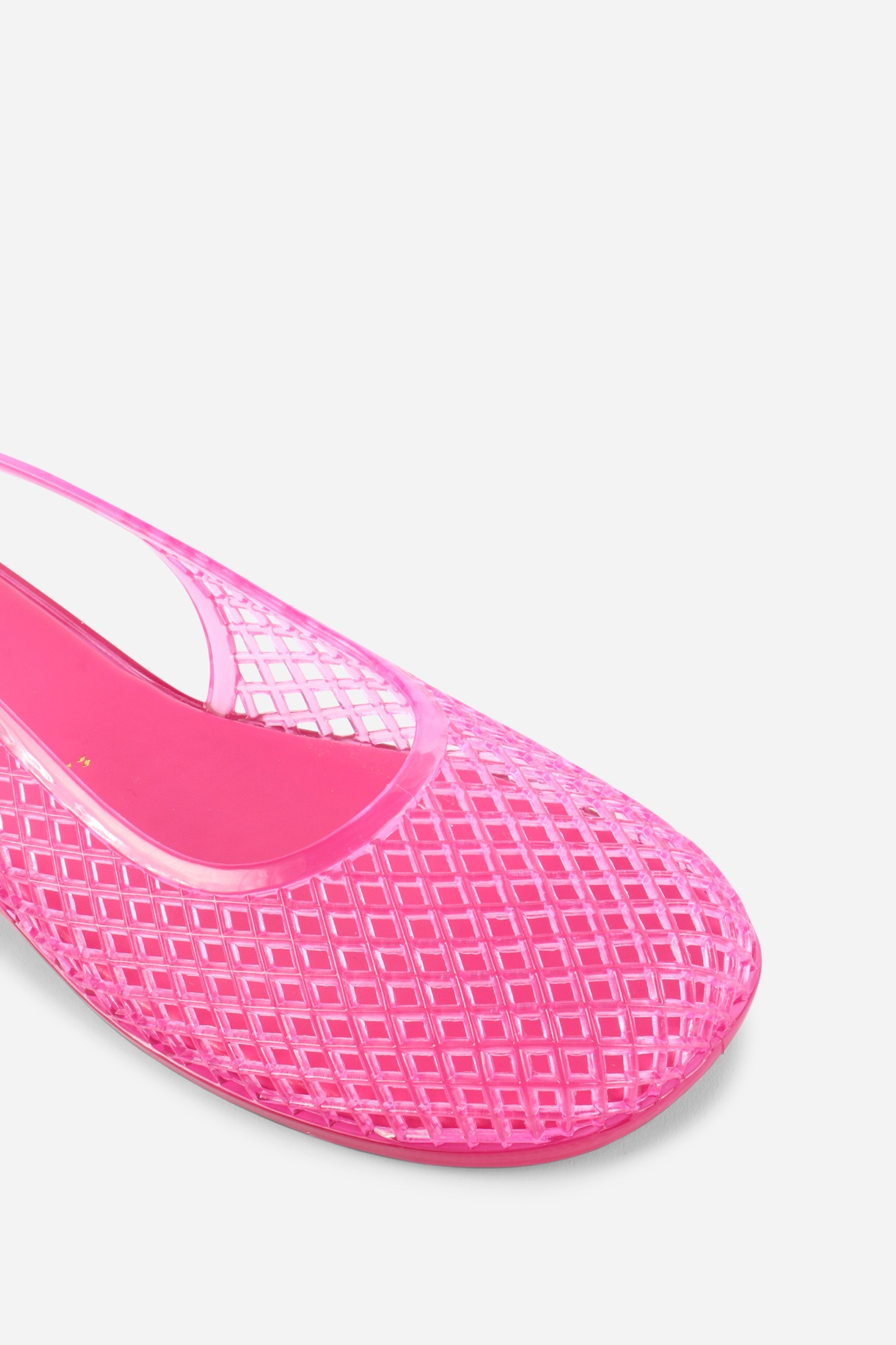 "INTENTIONALLY __________." Nessa Jelly Slingback Ballet Flat