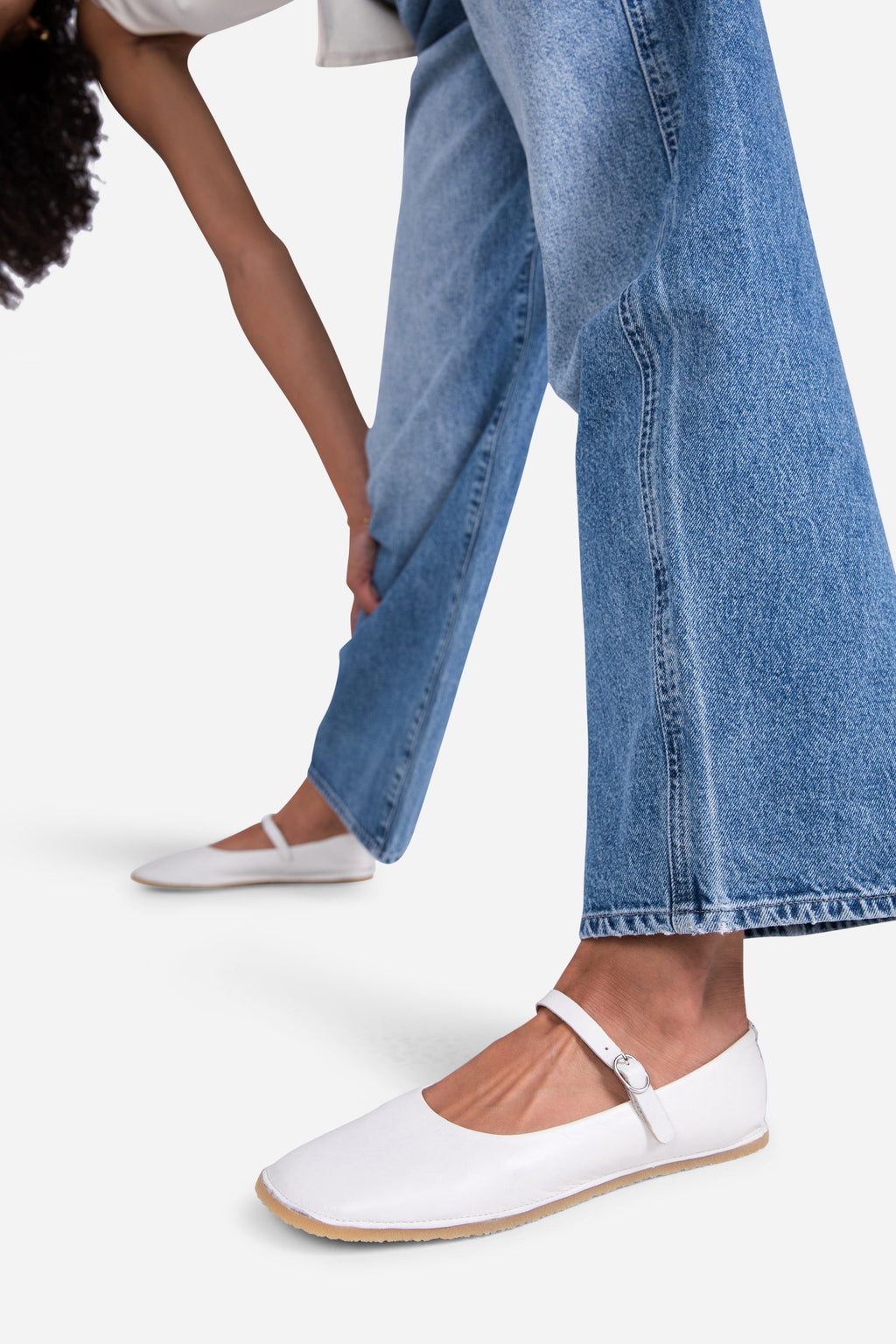 "INTENTIONALLY __________." Nicolette Mary Jane Ballet Flat