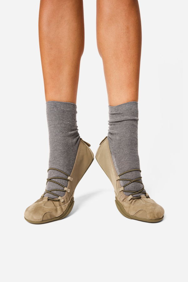 "INTENTIONALLY __________." Princi Ballet Sneaker