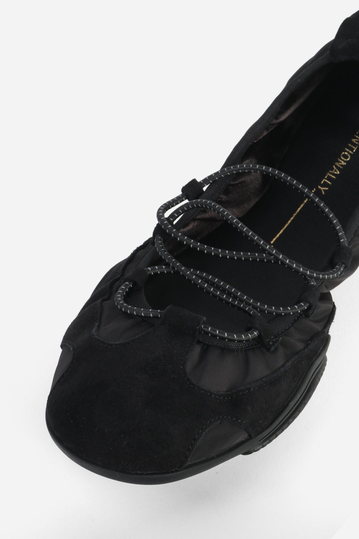 "INTENTIONALLY __________." Princi Ballet Sneaker