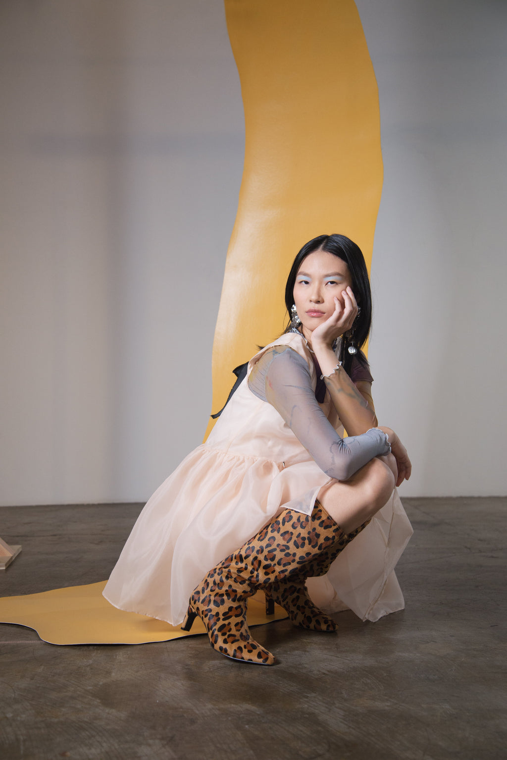 "INTENTIONALLY __________." Seville Knee High Boot - Cheetah