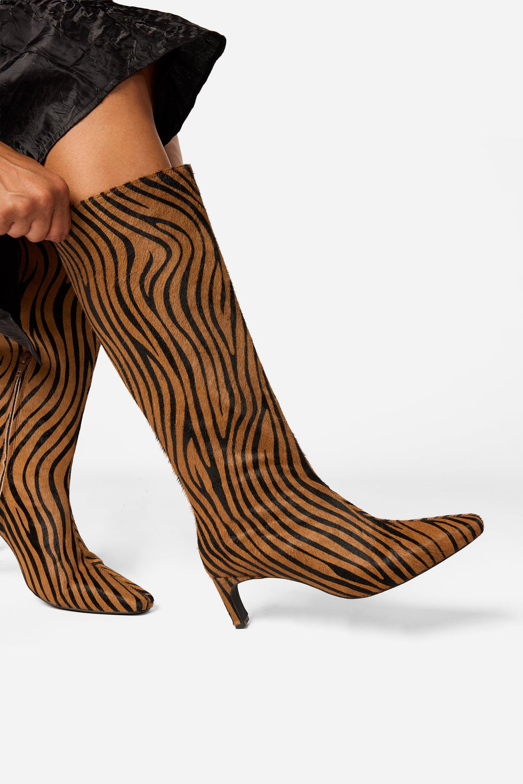 "INTENTIONALLY __________." Seville Knee High Boot - Cheetah