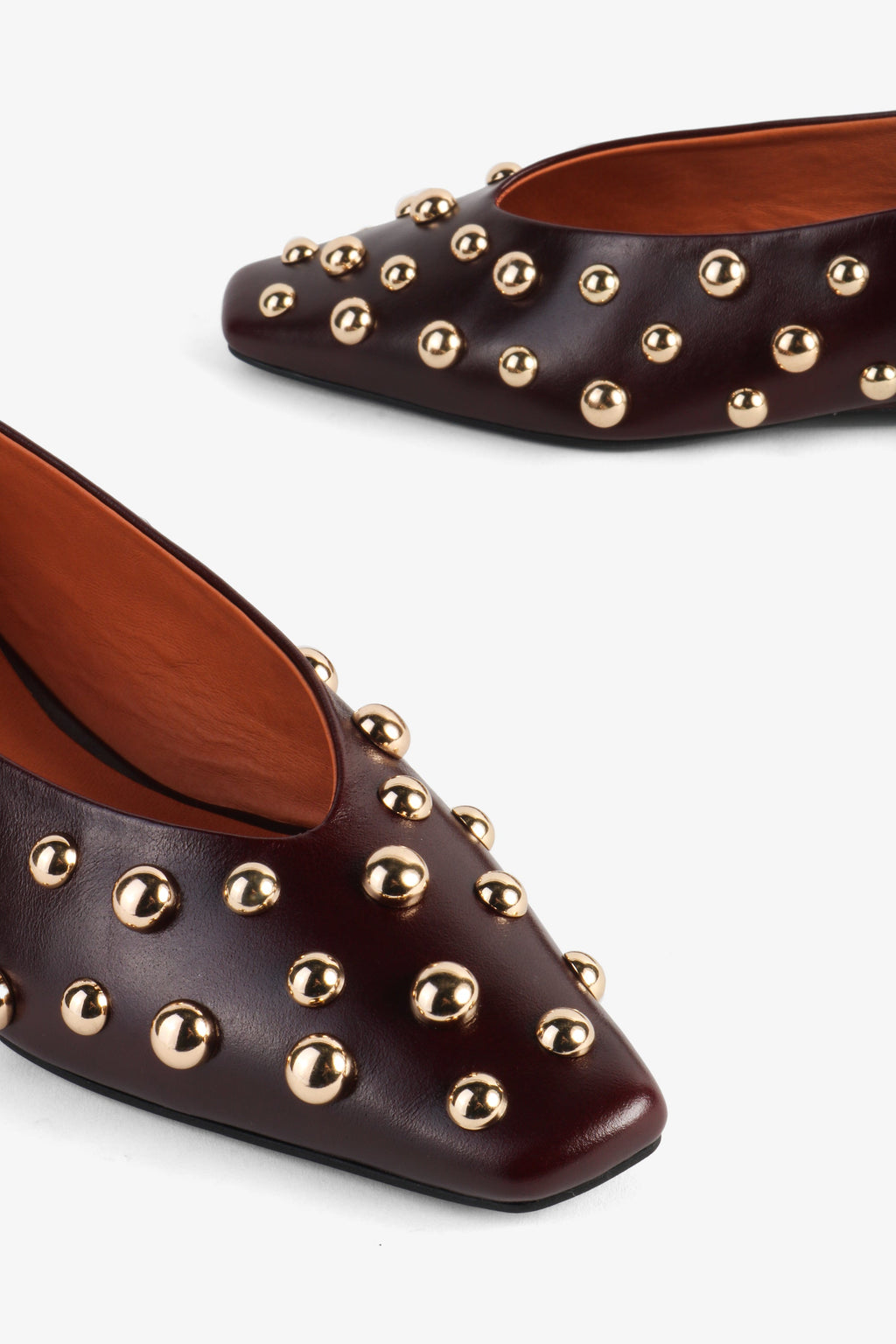 "INTENTIONALLY __________." Switch Dome Studded Flats