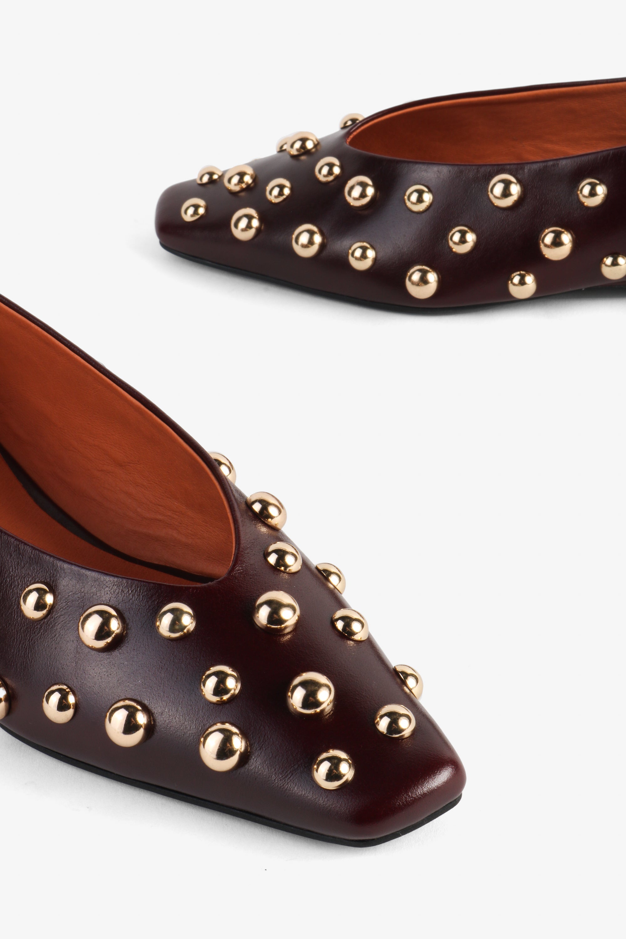 "INTENTIONALLY __________." Switch Dome Studded Flats