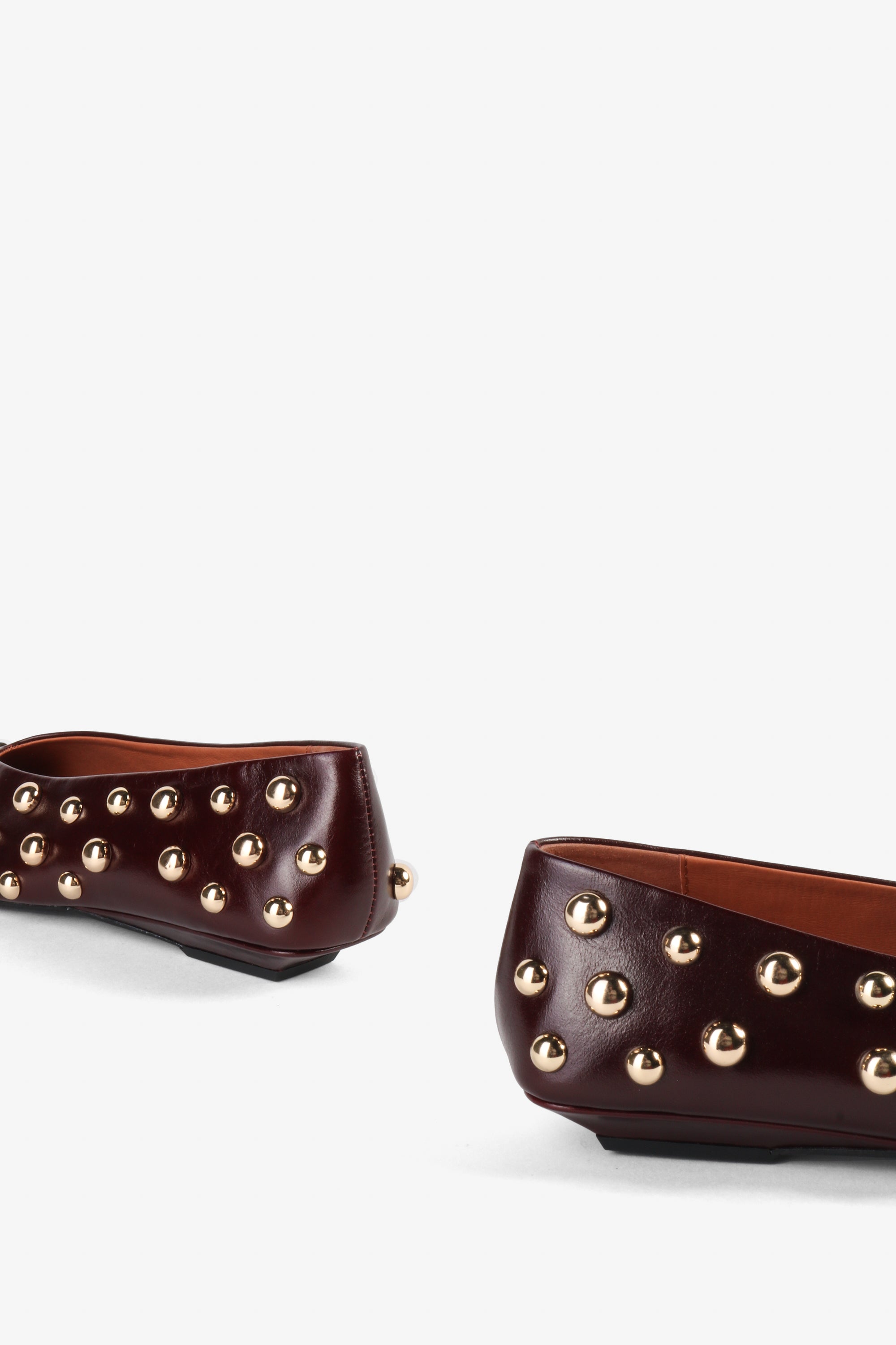 "INTENTIONALLY __________." Switch Dome Studded Flats