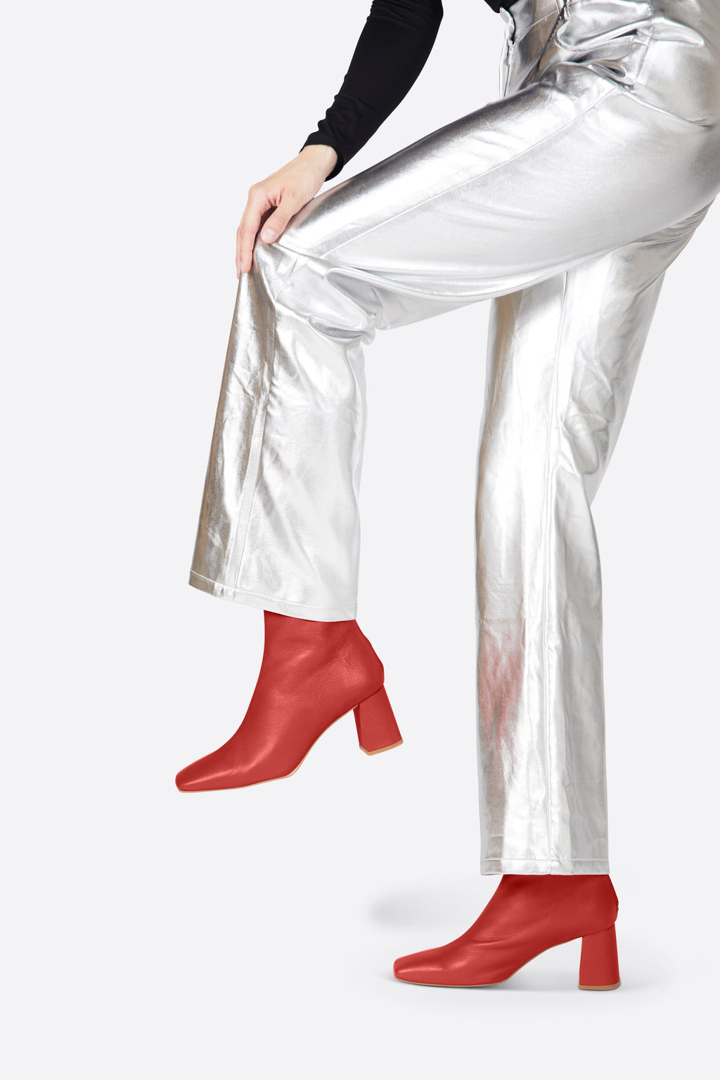 "INTENTIONALLY __________." TABATHA HEELED BOOT - Multi
