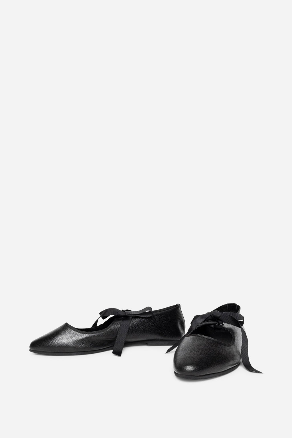 "INTENTIONALLY __________." Valley Sole Ballet Flat - Black