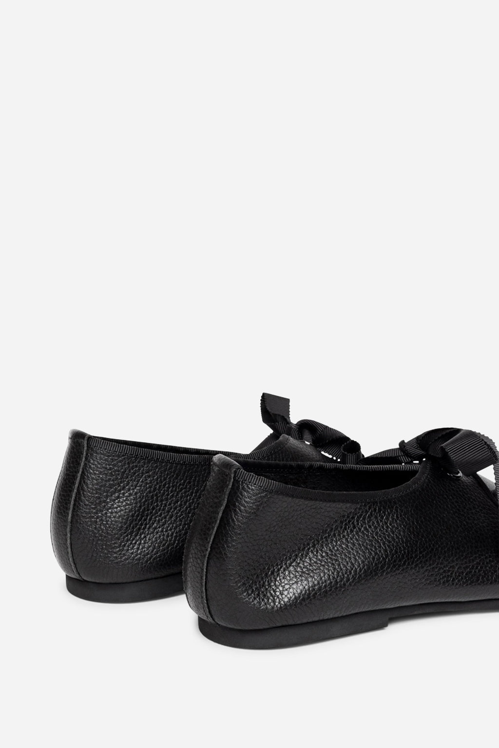 "INTENTIONALLY __________." Valley Sole Ballet Flat - Black