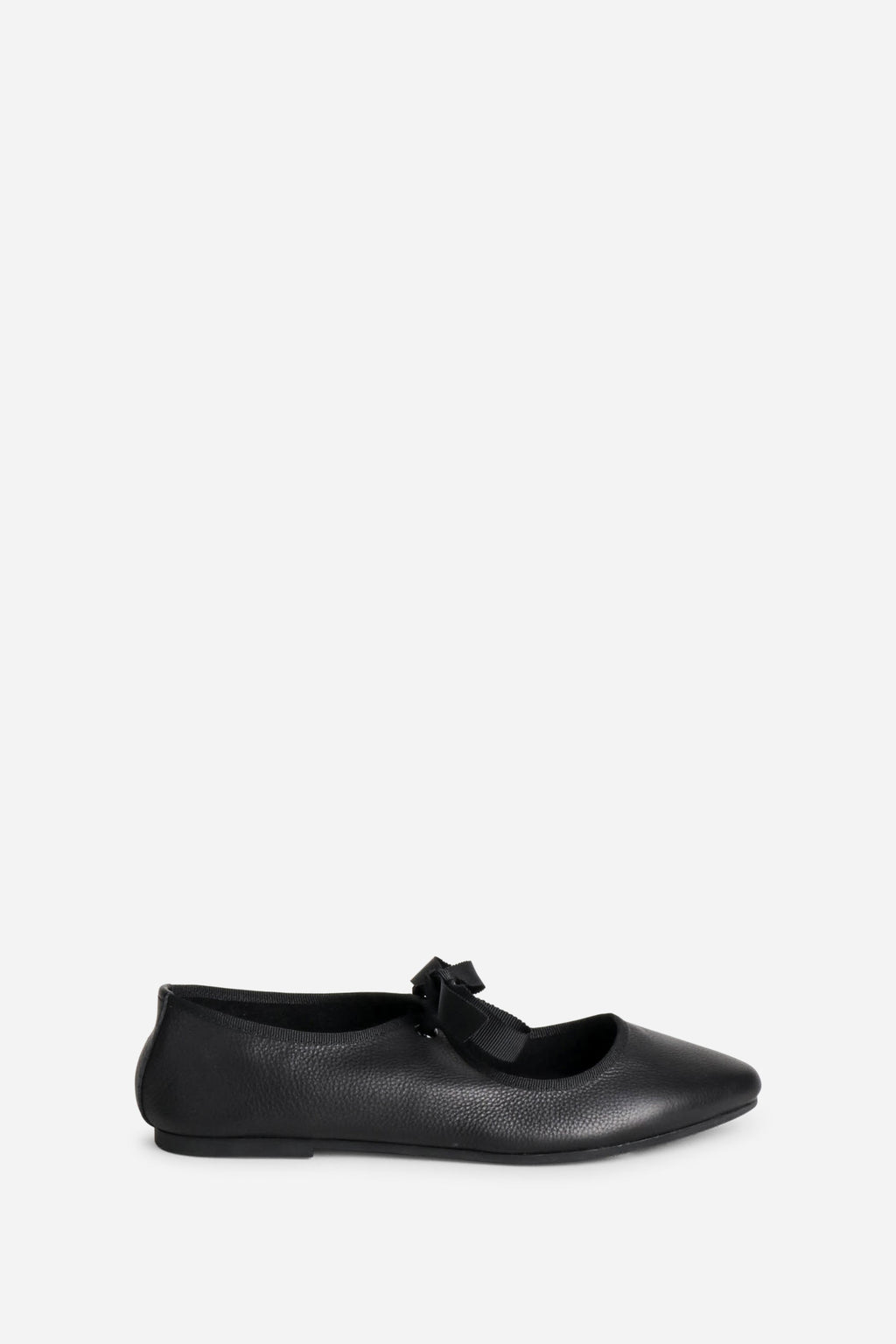 "INTENTIONALLY __________." Valley Sole Ballet Flat - Black