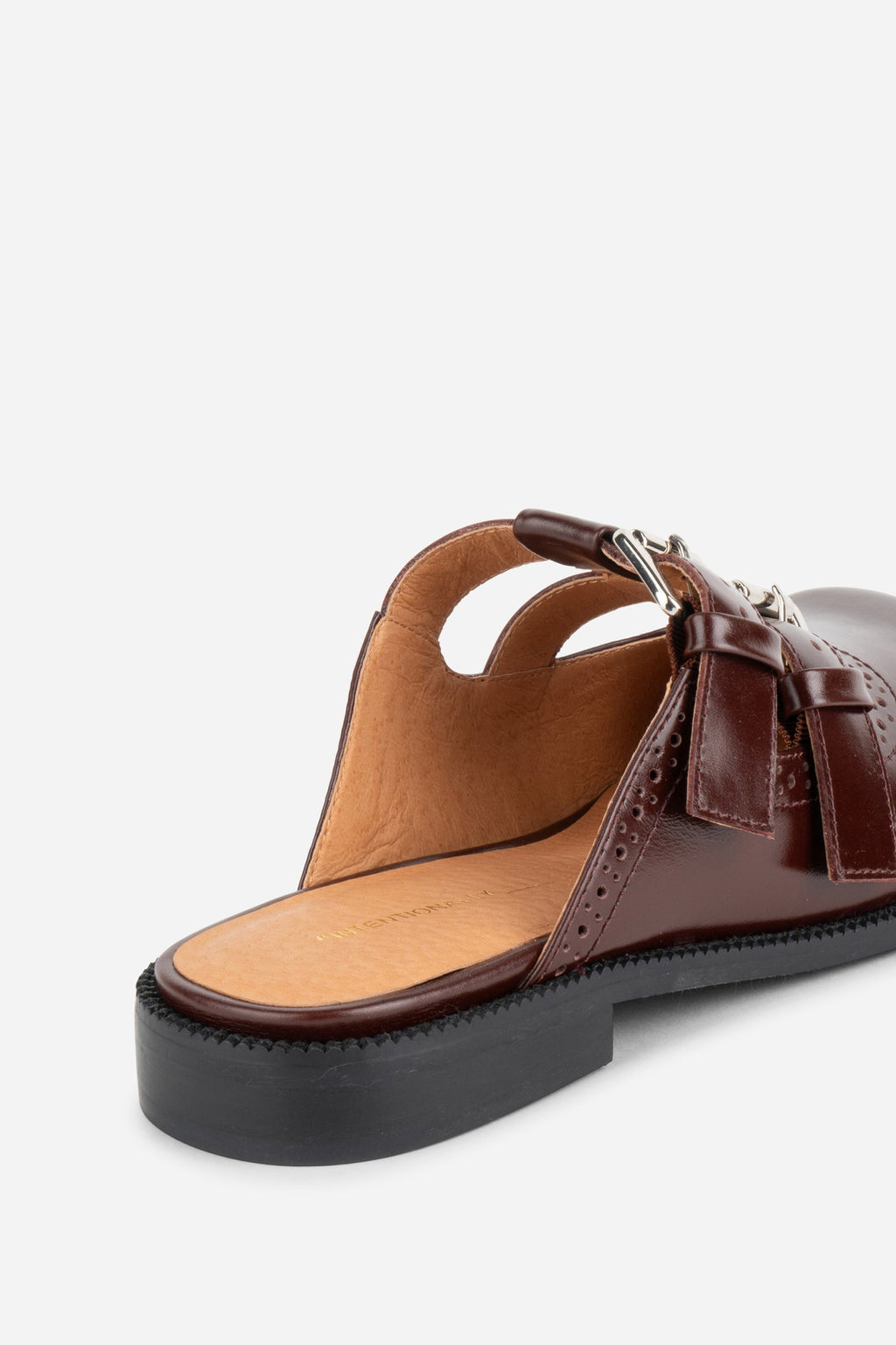 "INTENTIONALLY __________." Varsity Brogue Mule