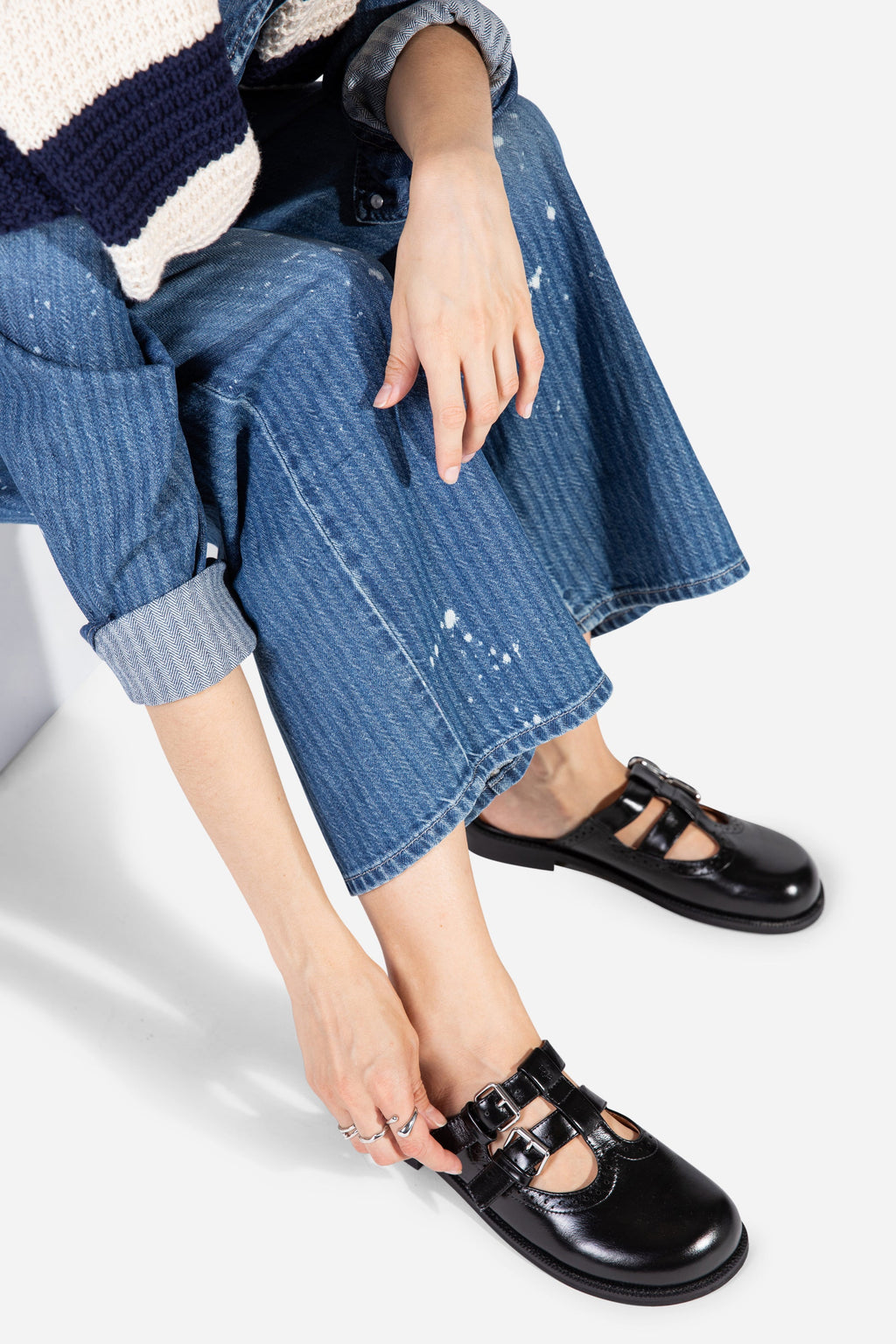 "INTENTIONALLY __________." Varsity Brogue Mule