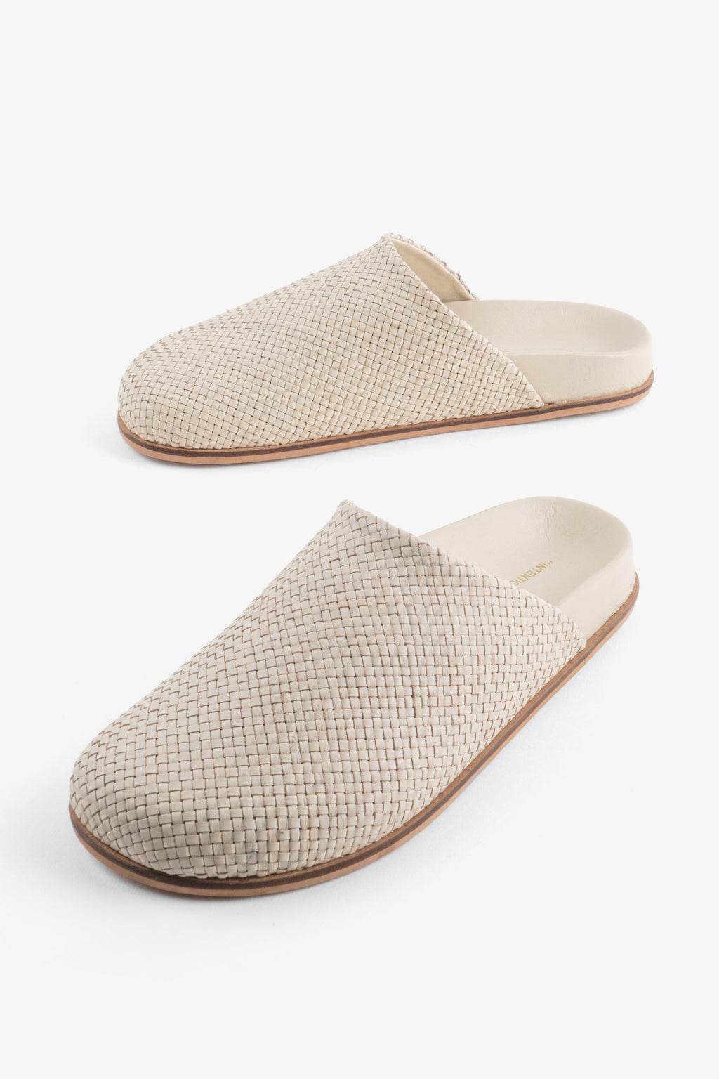 INTENTIONALLY __________. AGATHA WOVEN SLIP ON MULE