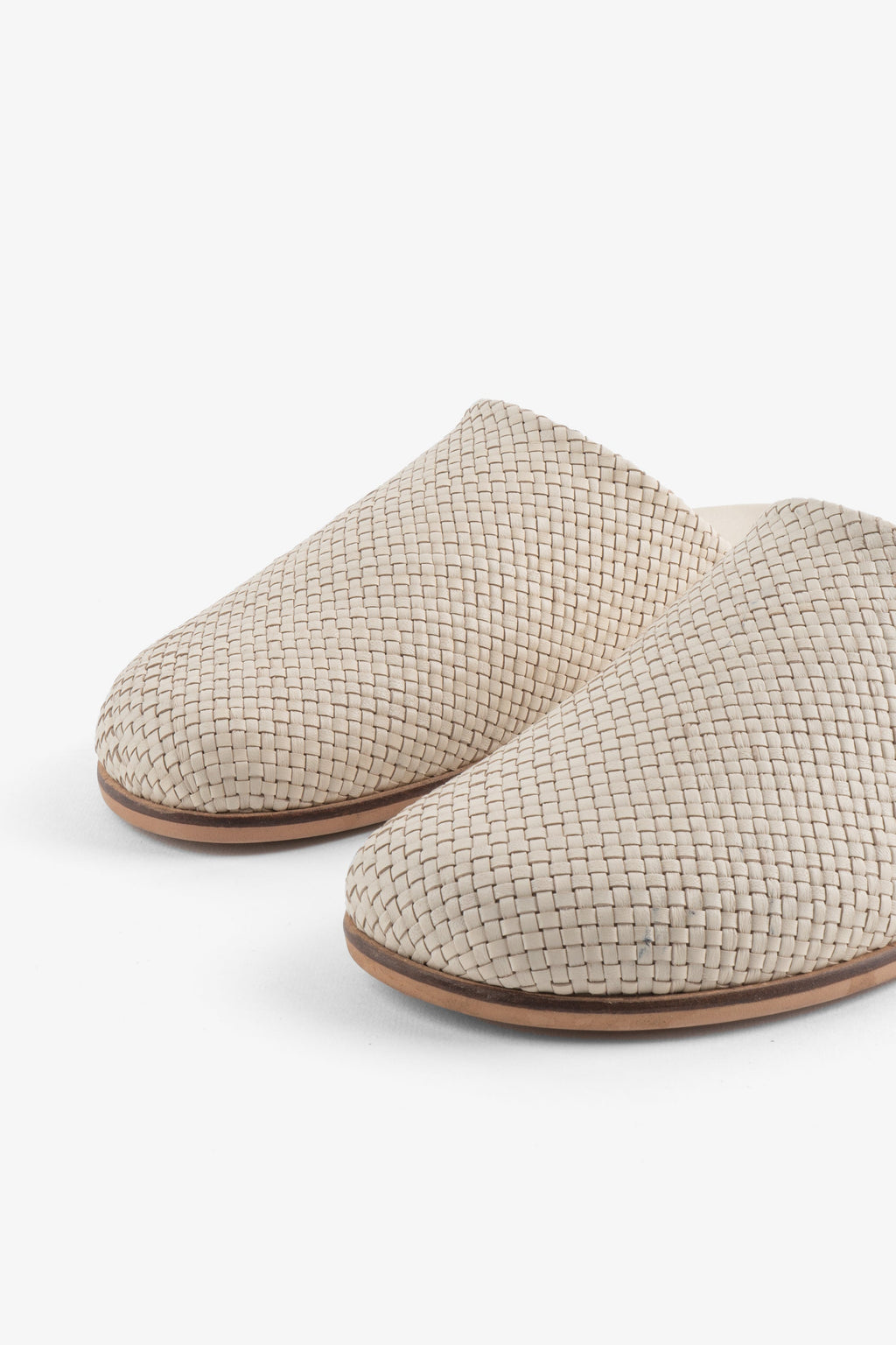 INTENTIONALLY __________. AGATHA WOVEN SLIP ON MULE