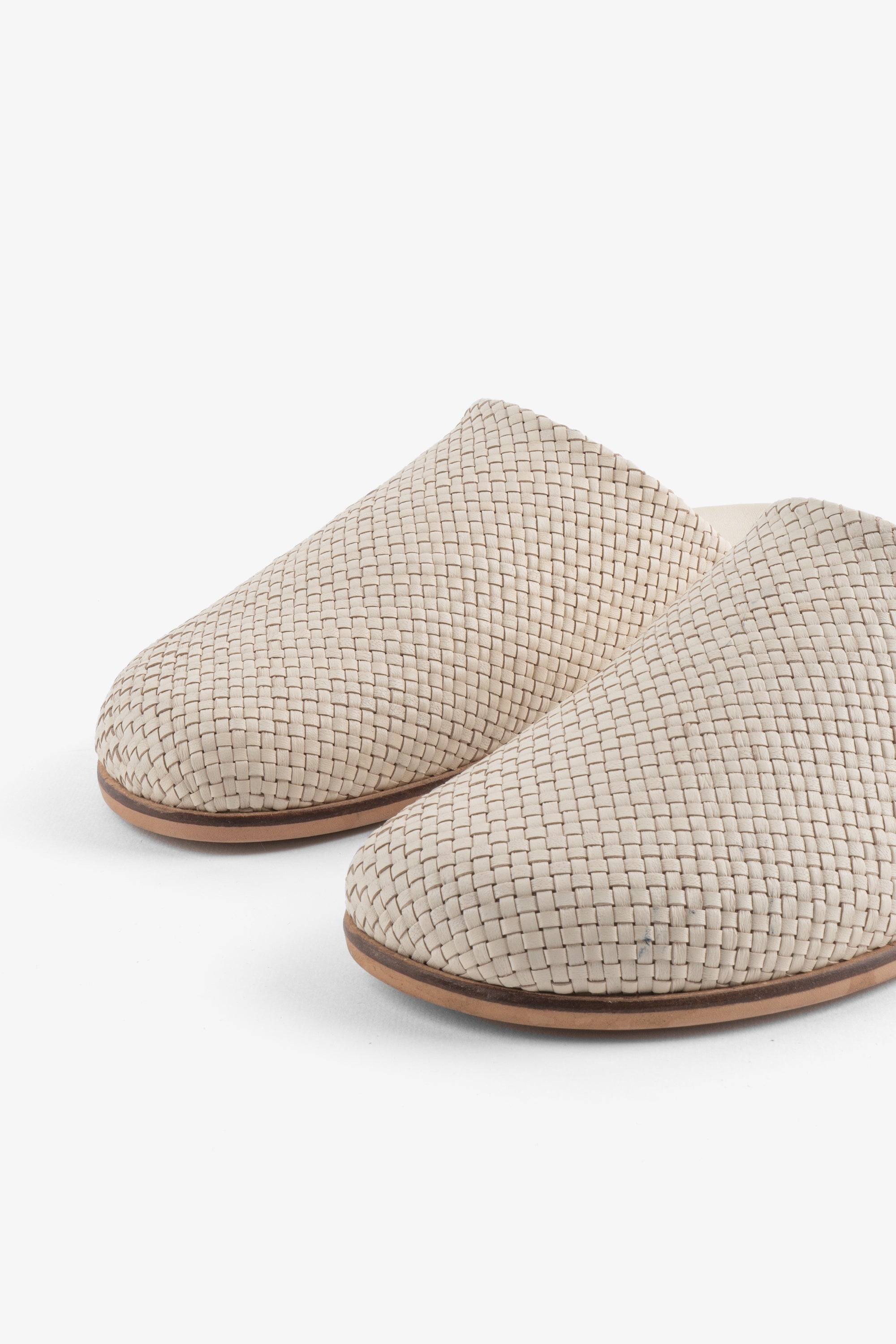 INTENTIONALLY __________. AGATHA WOVEN SLIP ON MULE