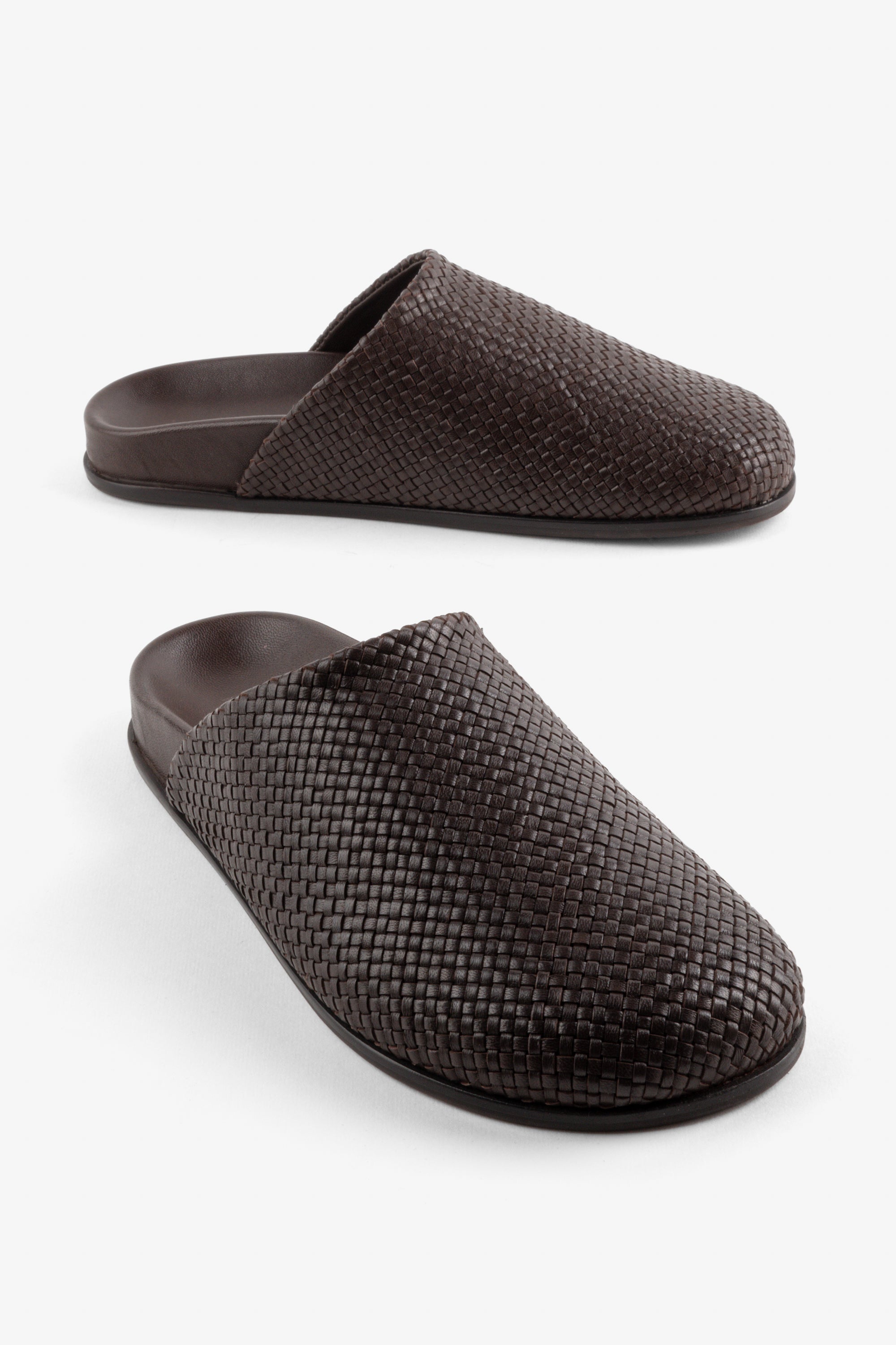INTENTIONALLY __________. AGATHA WOVEN SLIP ON MULE