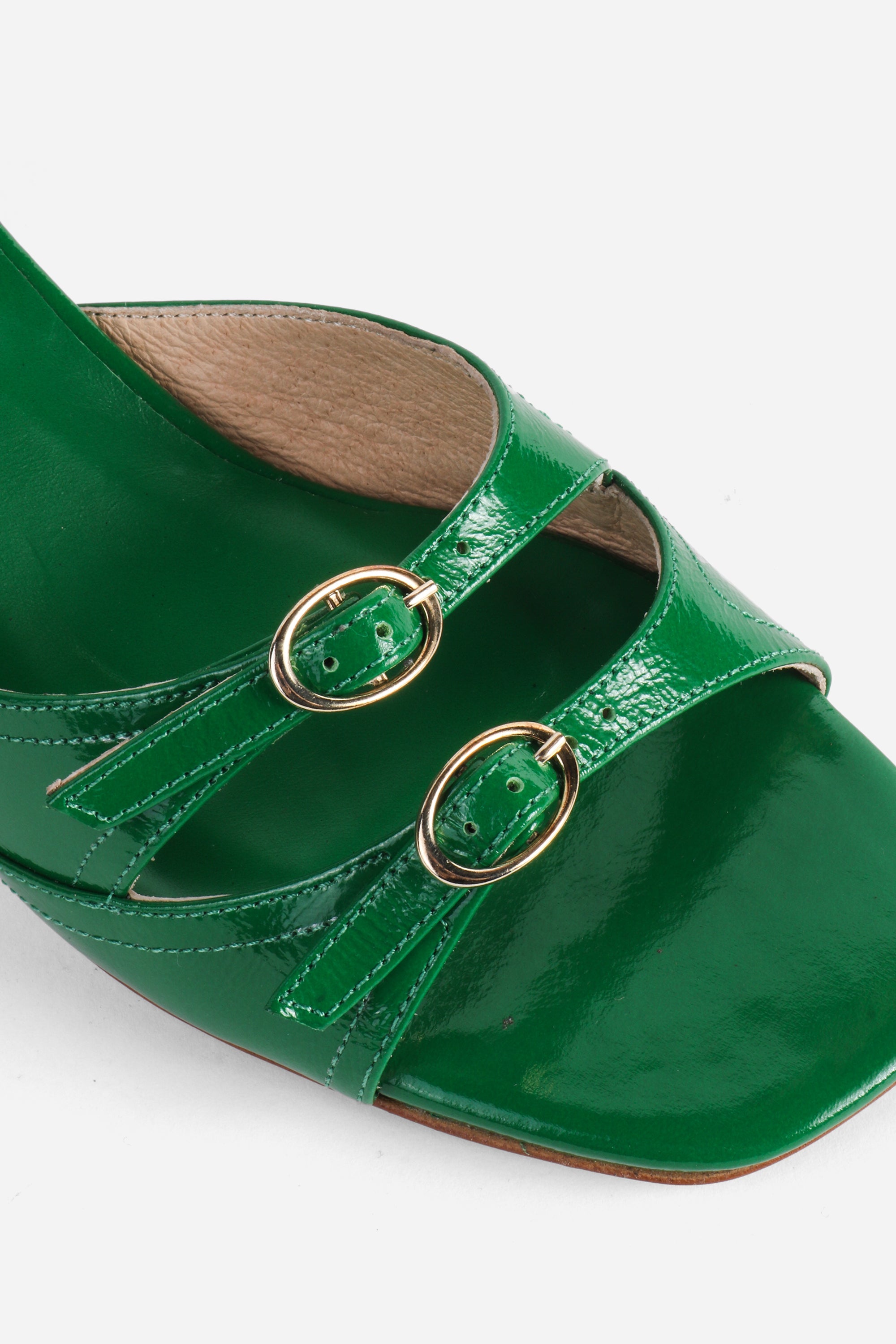 INTENTIONALLY __________. Lingo Block Heel Sandal