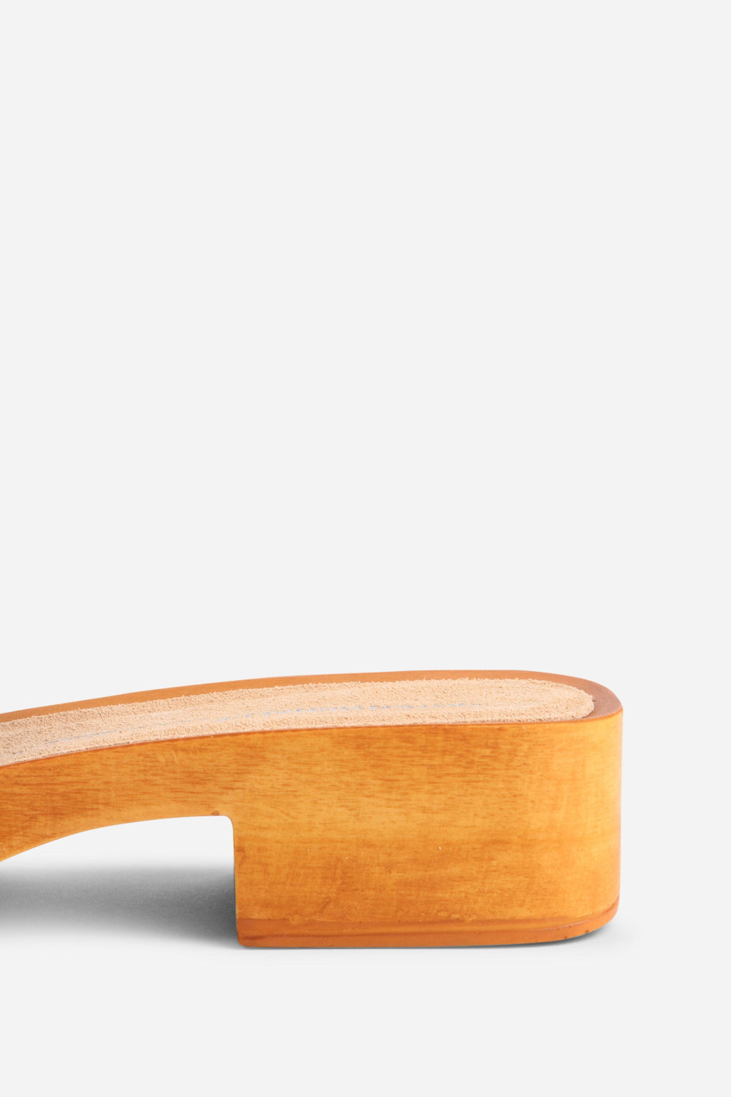 INTENTIONALLY __________. Mar Suede Clog