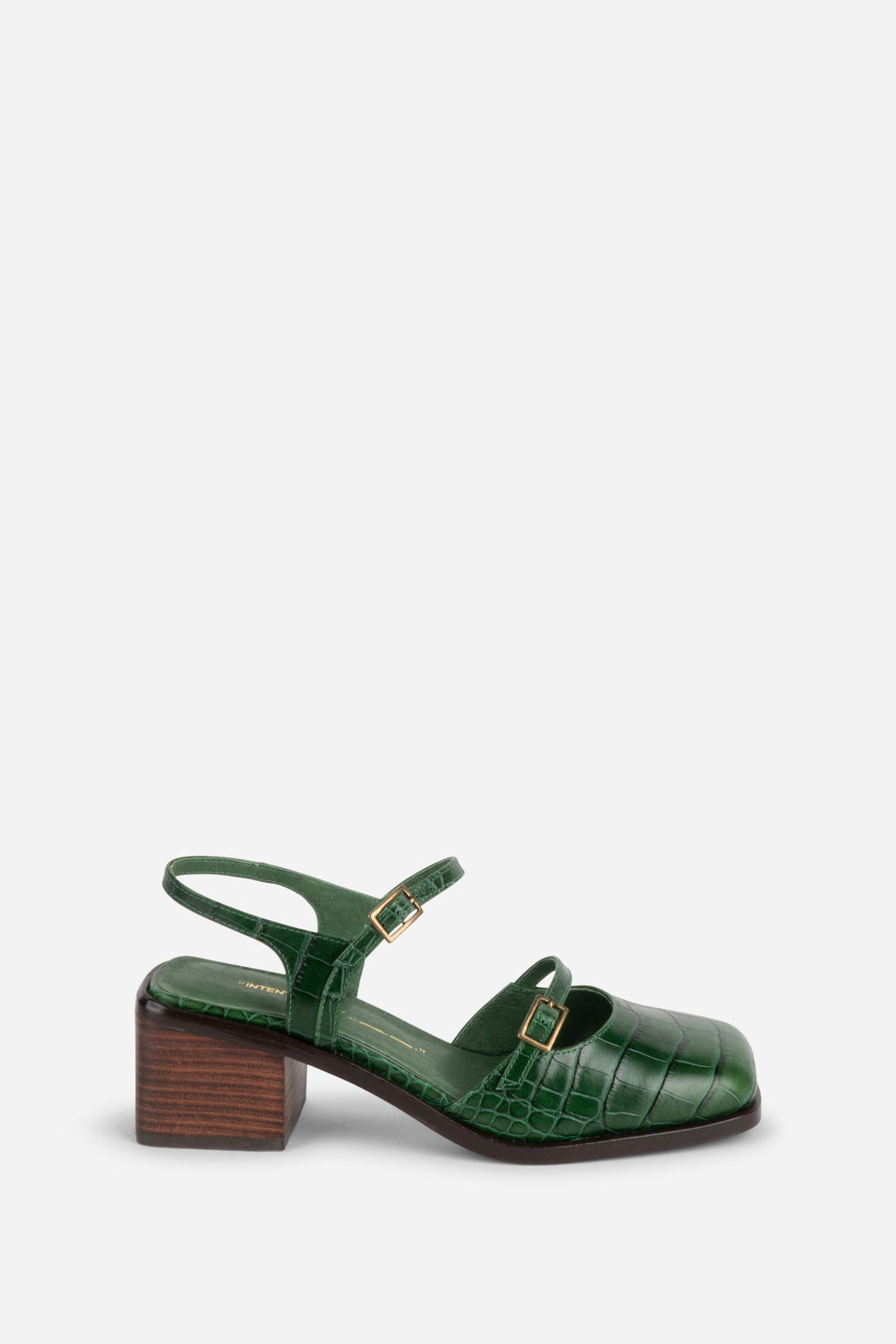 INTENTIONALLY __________. Mitzi Block Heel
