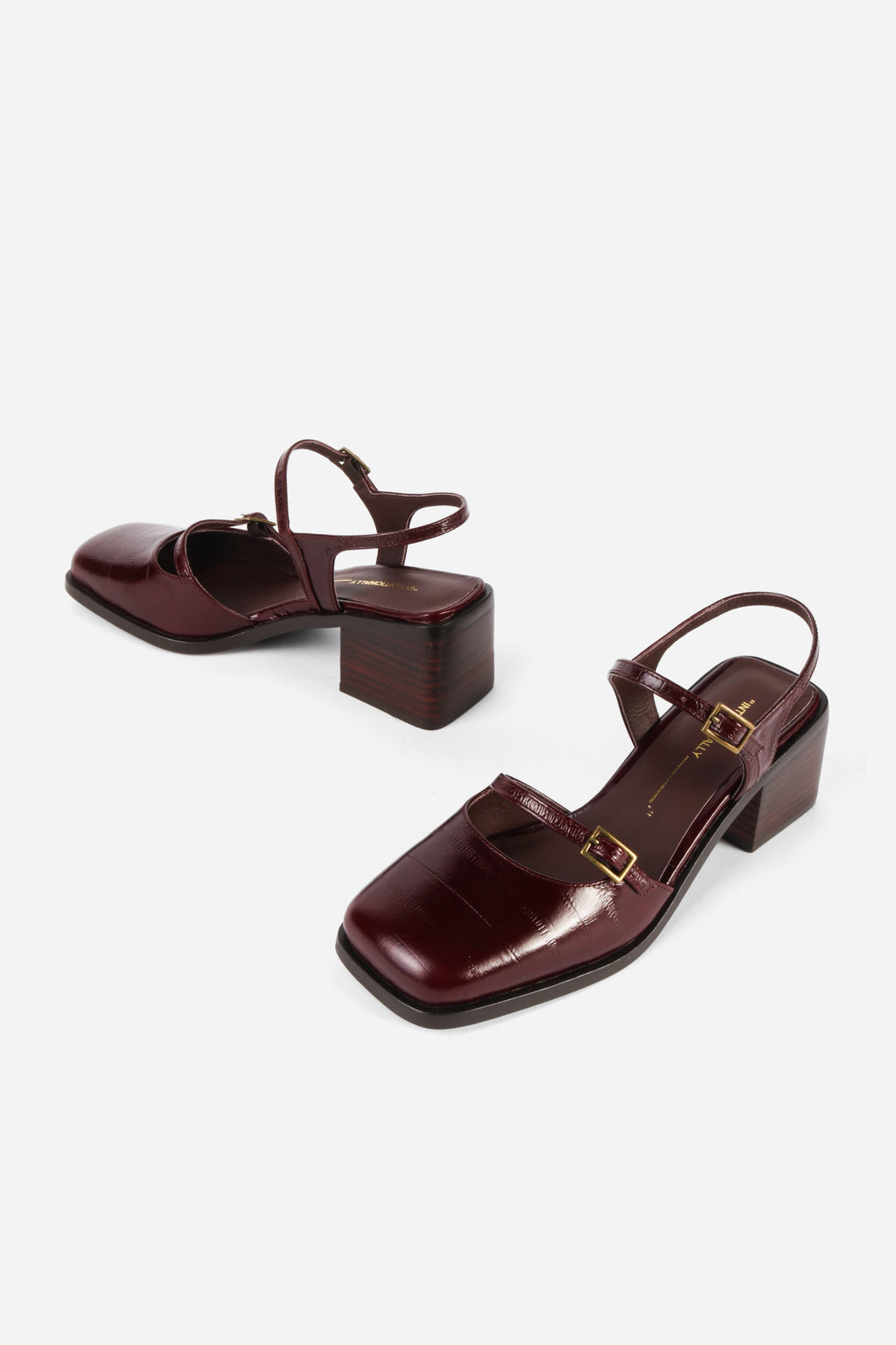 INTENTIONALLY __________. Mitzi Block Heel