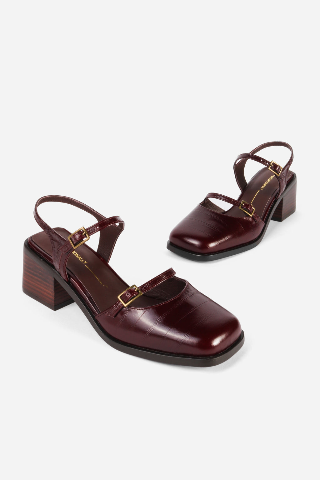 INTENTIONALLY __________. Mitzi Block Heel