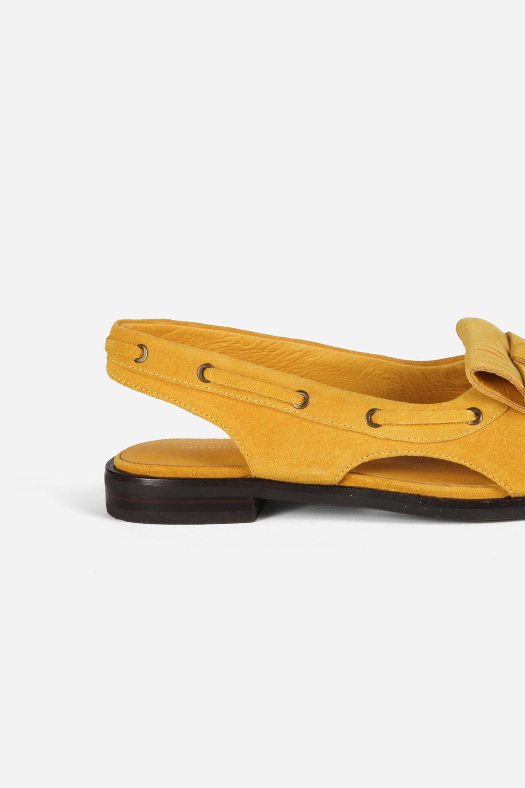 INTENTIONALLY __________. Professor Flat Fringe Sandal - Tawny