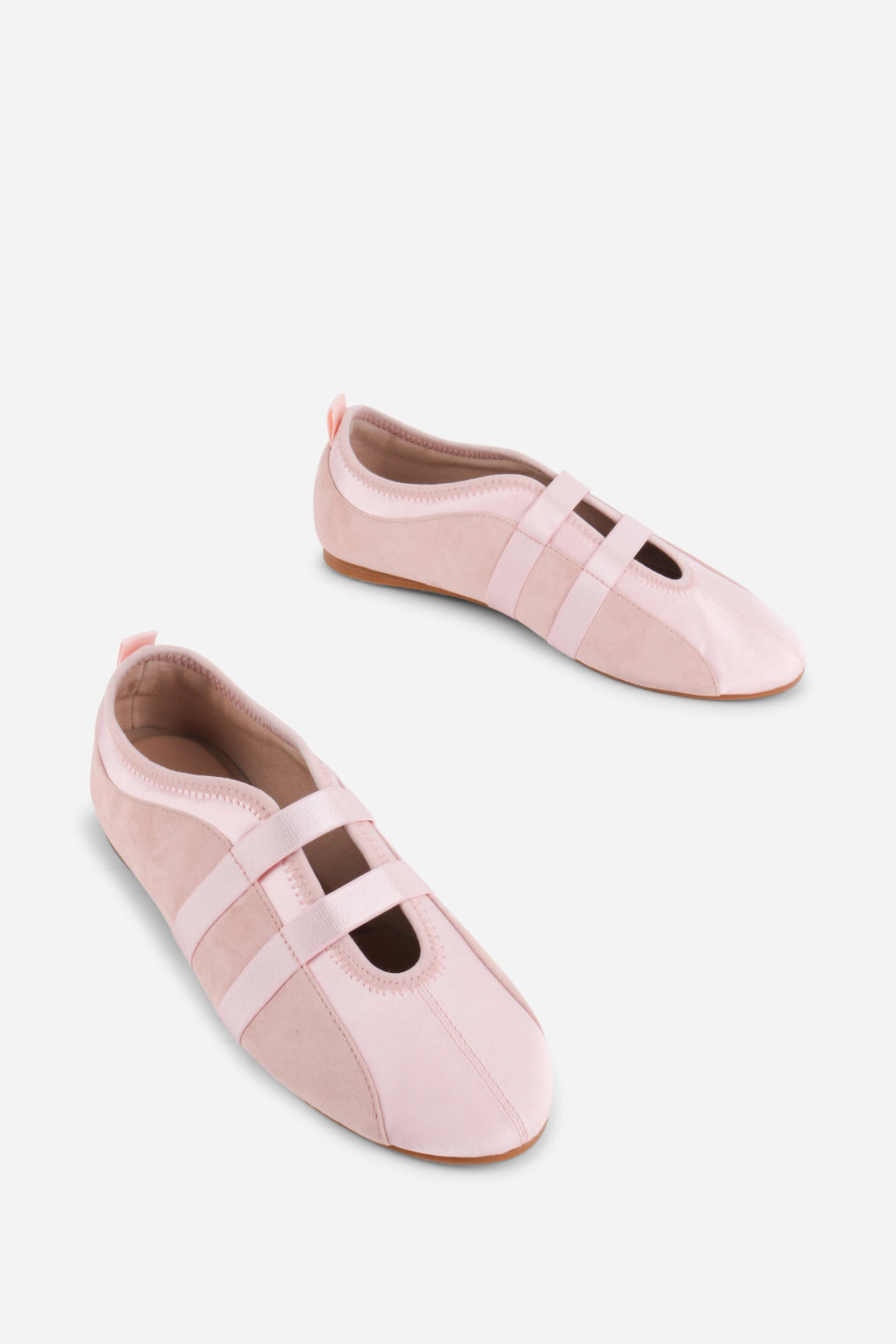 INTENTIONALLY __________. Sporty Suede Slip On Ballet Sneaker