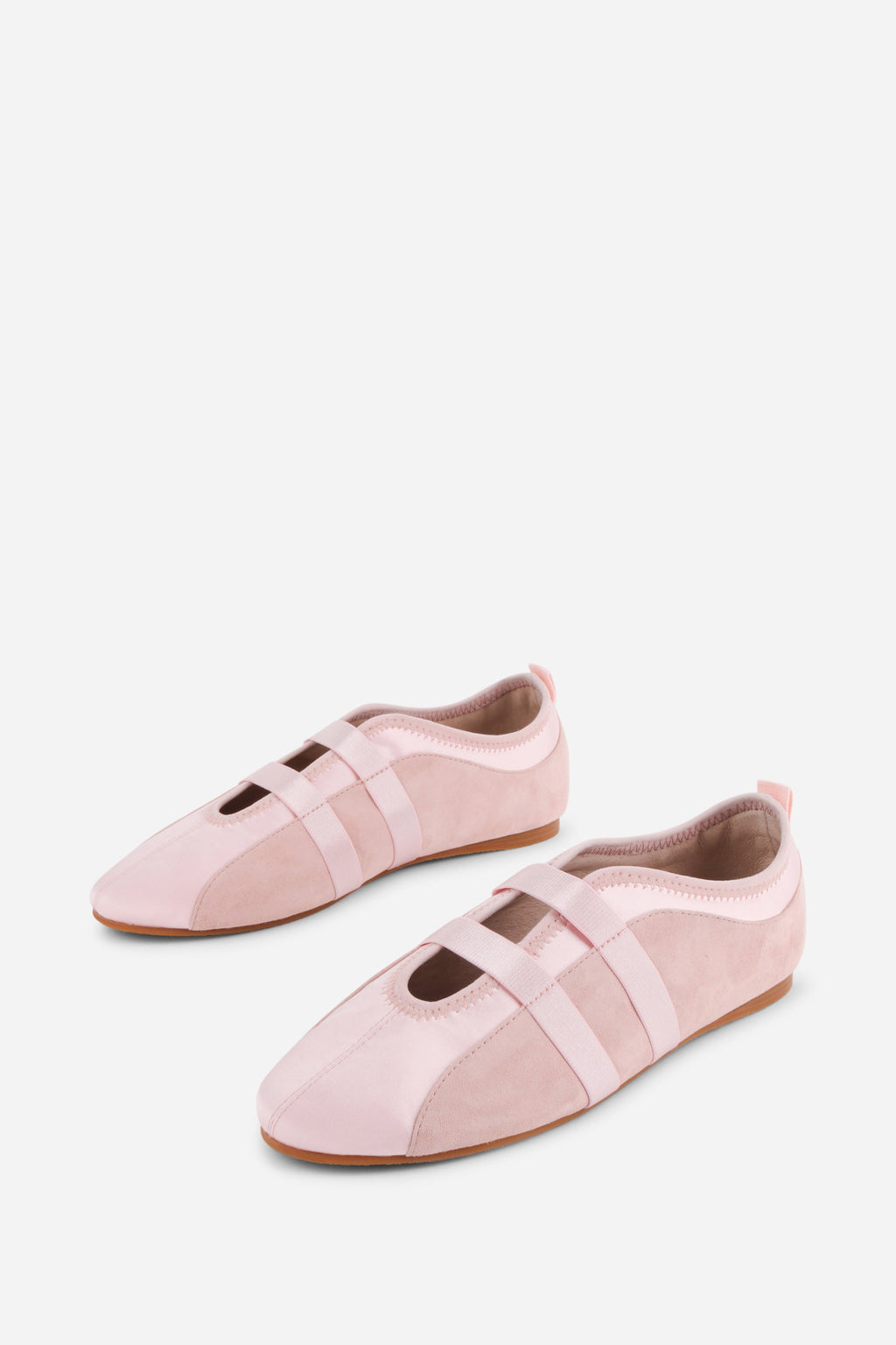 INTENTIONALLY __________. Sporty Suede Slip On Ballet Sneaker