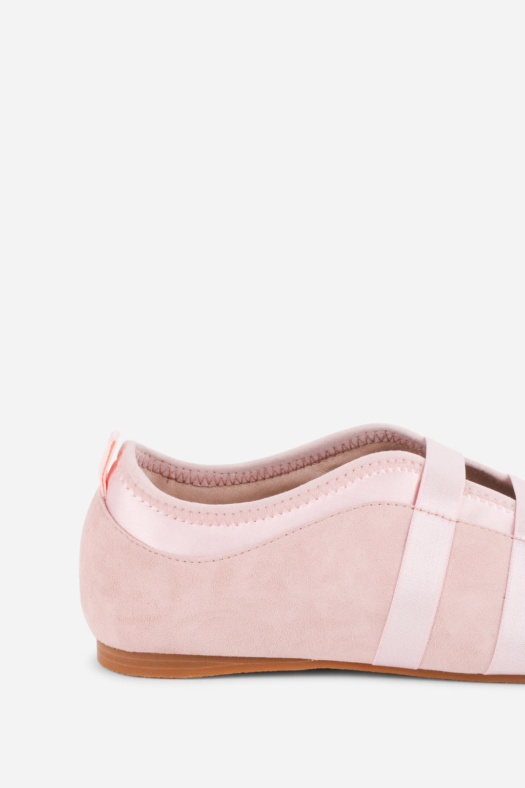 INTENTIONALLY __________. Sporty Suede Slip On Ballet Sneaker