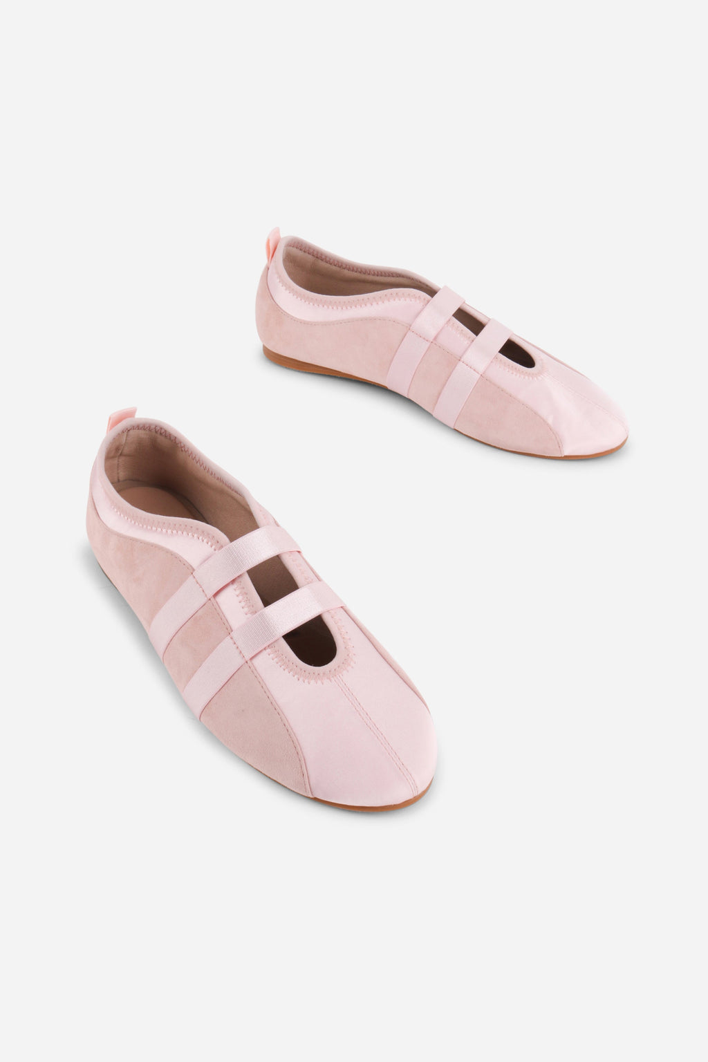 INTENTIONALLY __________. Sporty Suede Slip On Ballet Sneaker