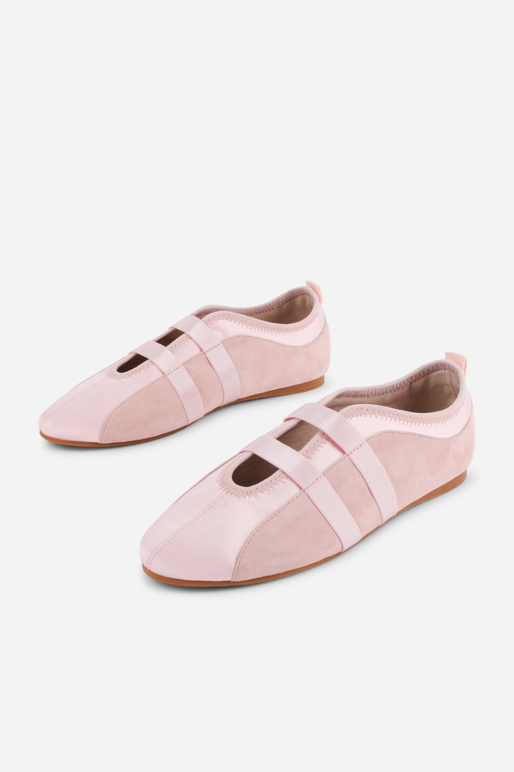 INTENTIONALLY __________. Sporty Suede Slip On Ballet Sneaker