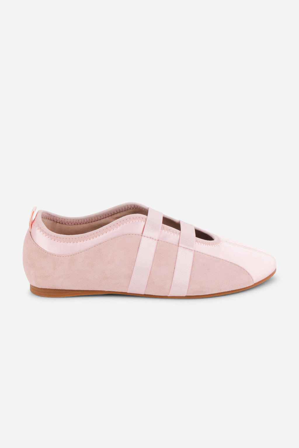 INTENTIONALLY __________. Sporty Suede Slip On Ballet Sneaker