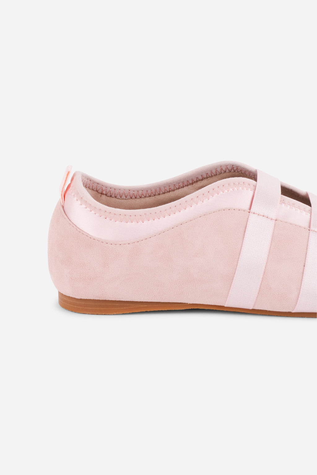 INTENTIONALLY __________. Sporty Suede Slip On Ballet Sneaker