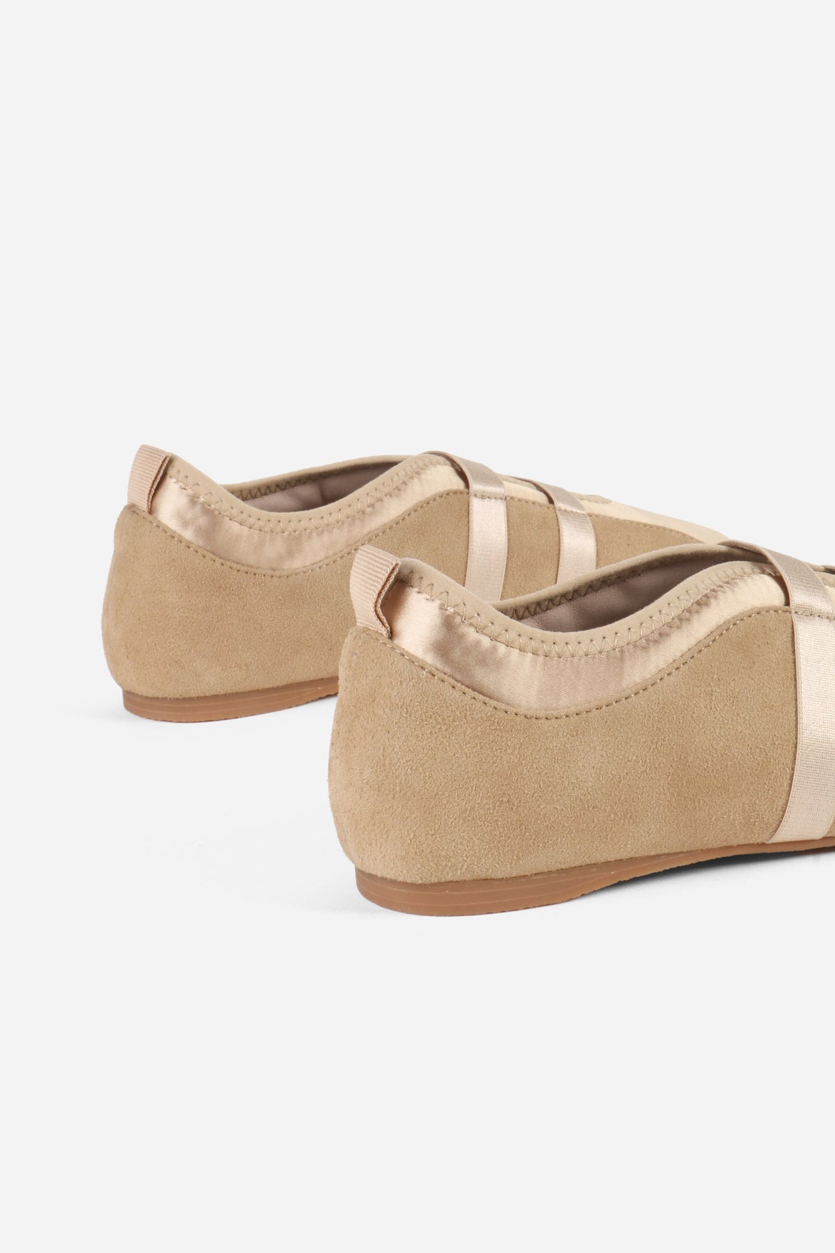 INTENTIONALLY __________. Sporty Suede Slip On Ballet Sneaker