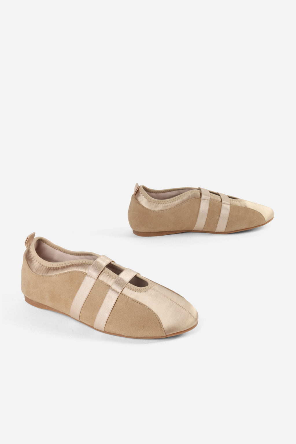 INTENTIONALLY __________. Sporty Suede Slip On Ballet Sneaker