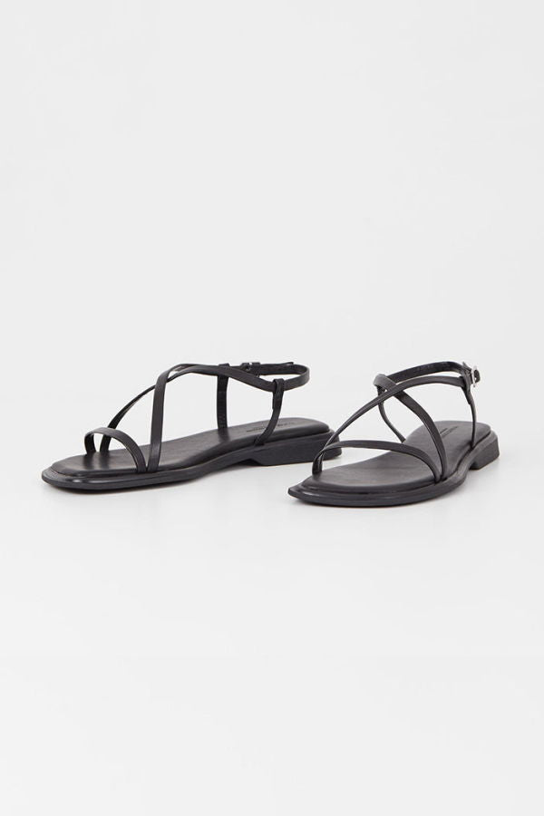 Vagabond Izzy Criss Cross Sandal - Black