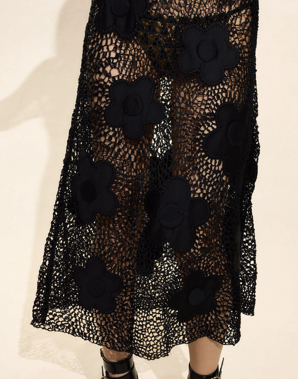 Cynthia Rowley Ibiza Crochet Cover Up - Black