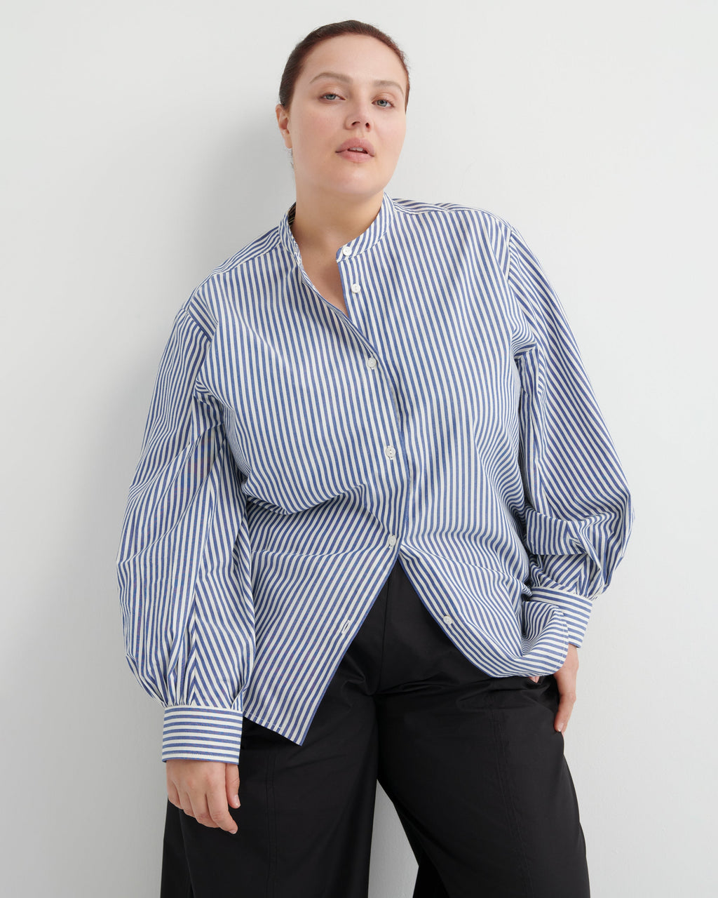 Kowtow Impression Shirt - Workwear Stripe